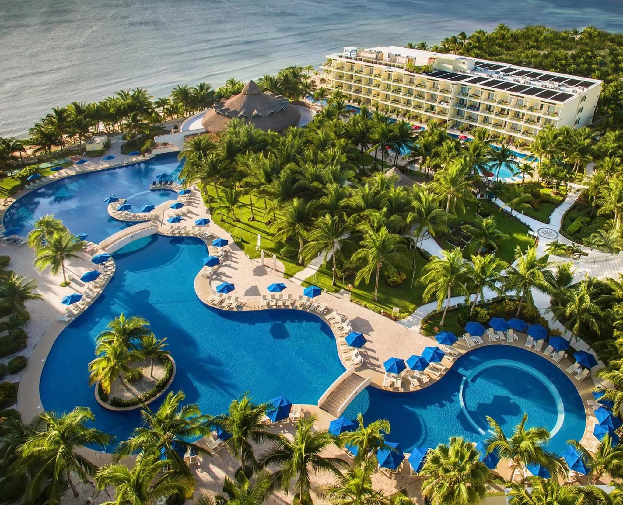 Bird's eye view in Palmar Beach Resort and Spa Riviera Maya - All Inclusive
