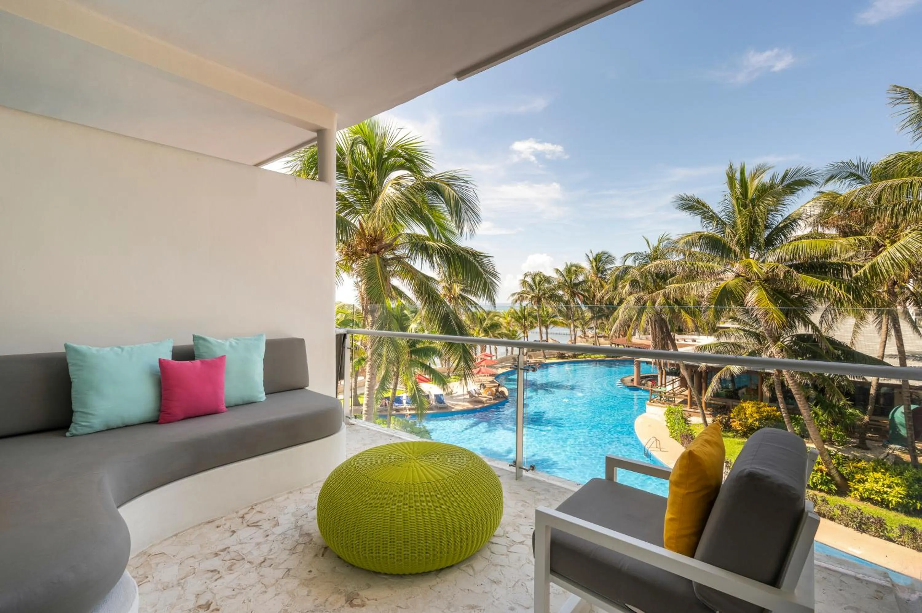 Balcony/Terrace in Palmar Beach Resort and Spa Riviera Maya - All Inclusive