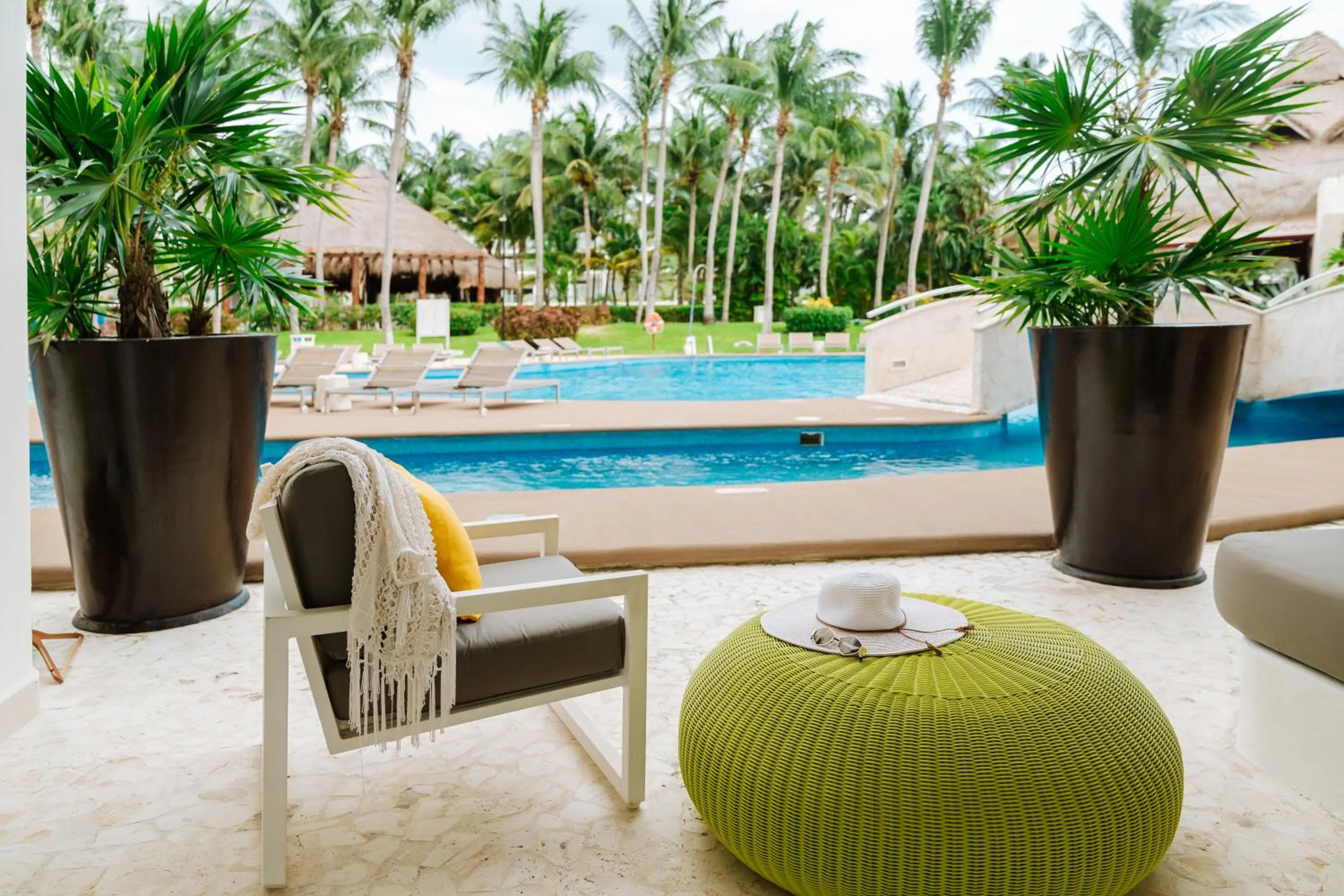 Pool view in Iberostar Selection Riviera Cancun - All Inclusive