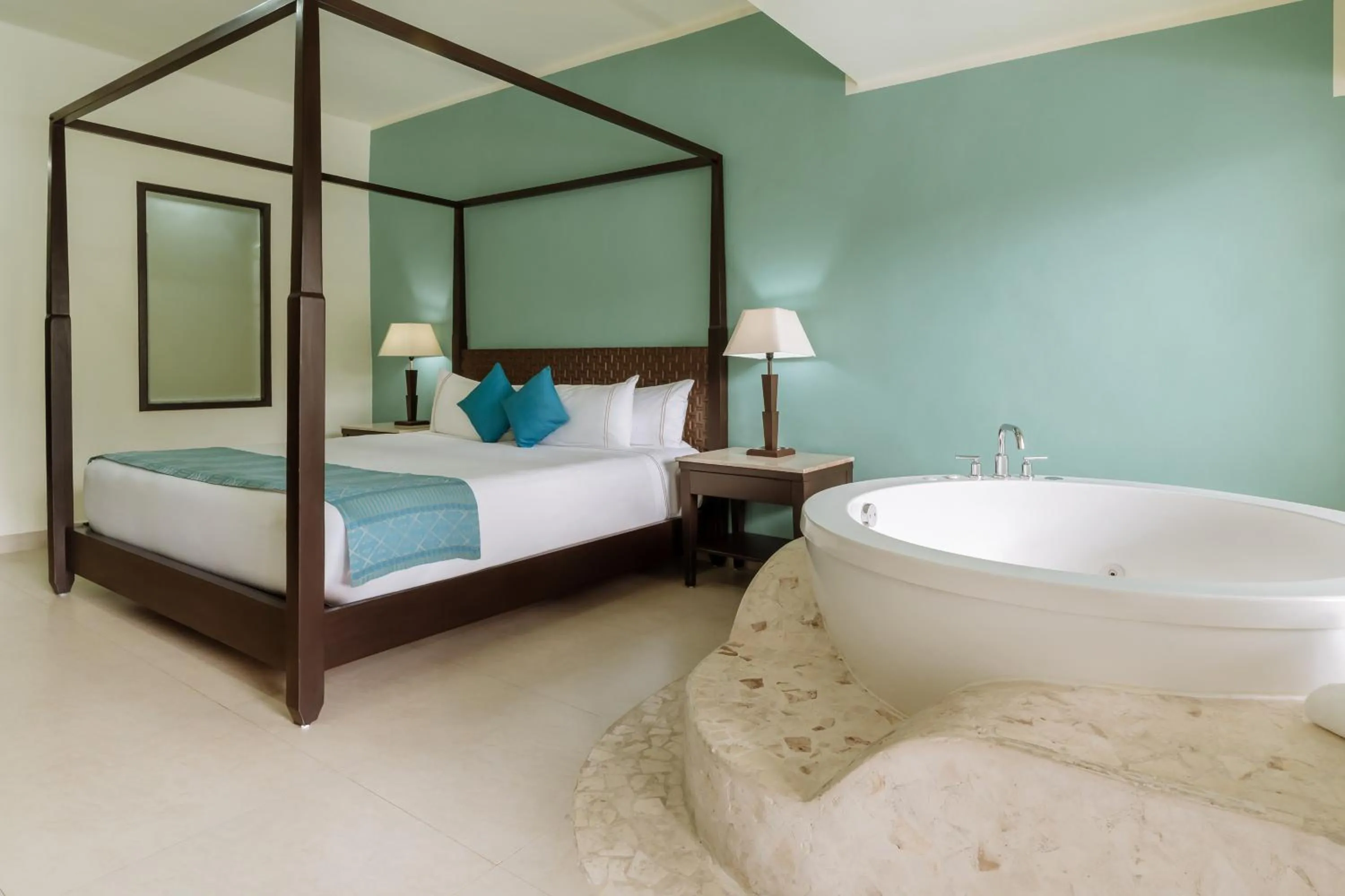 Bed in Iberostar Selection Riviera Cancun - All Inclusive