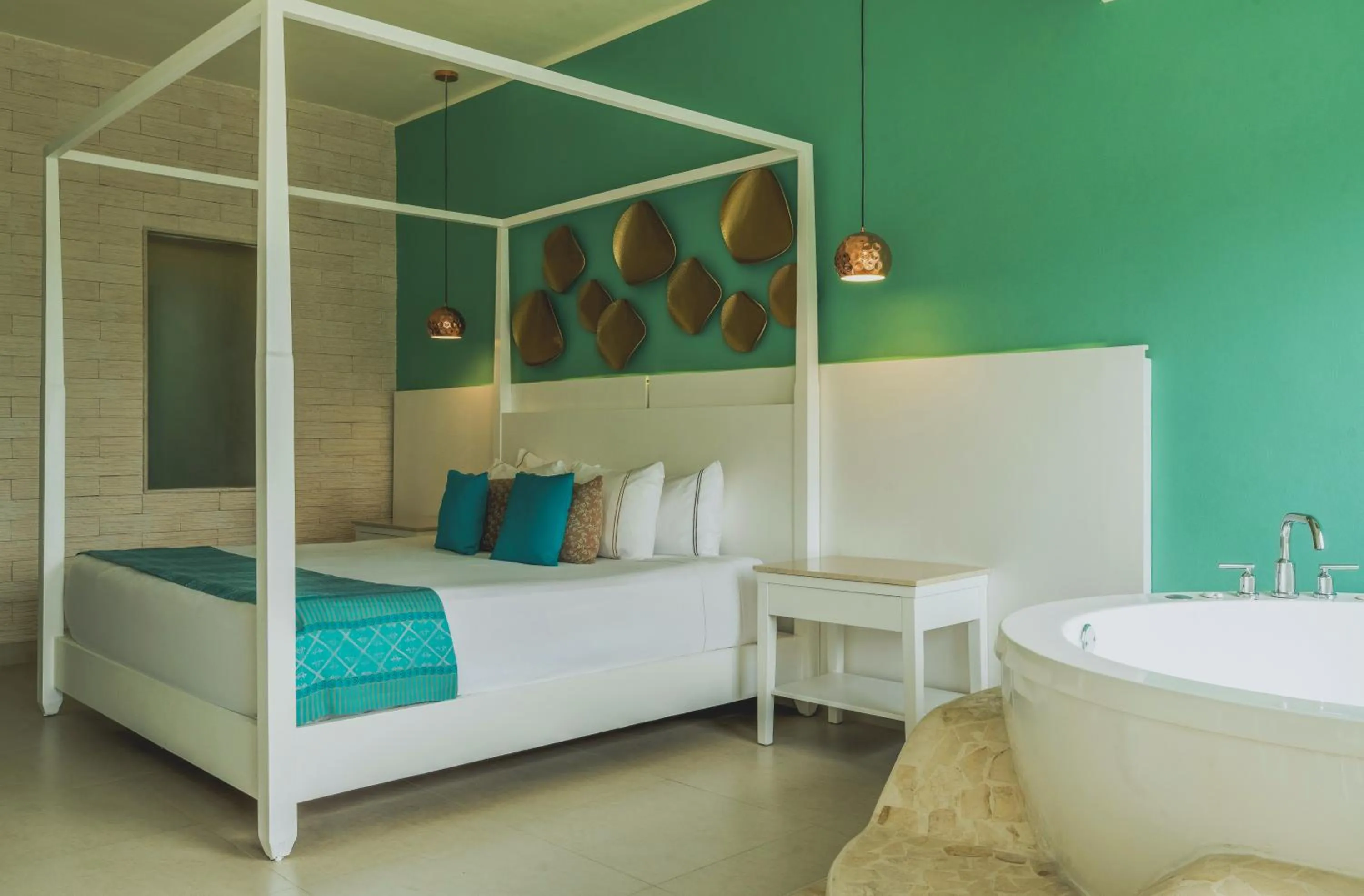 Bed in Iberostar Selection Riviera Cancun - All Inclusive