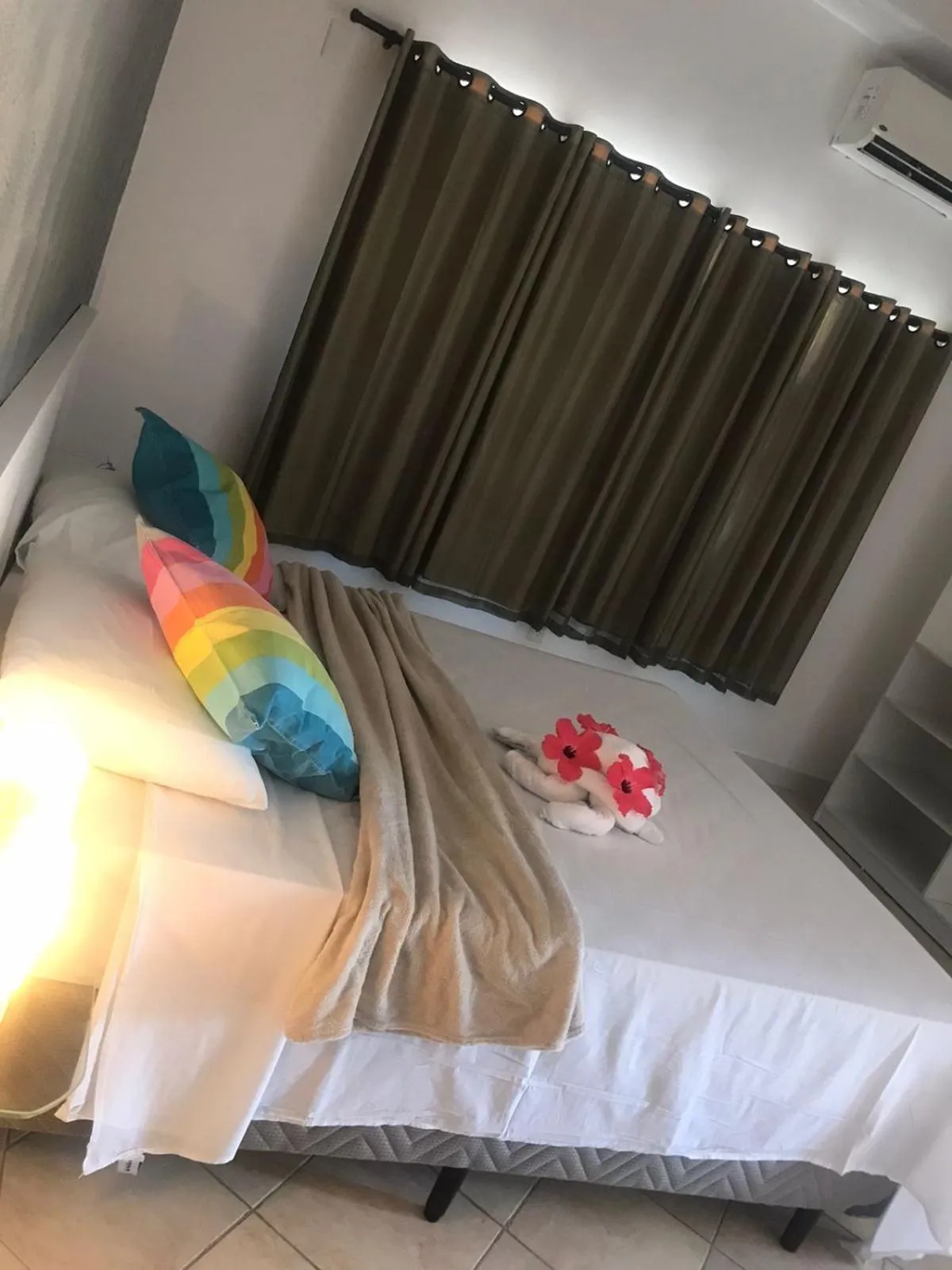 Bed in Pousada Capitães de Areia