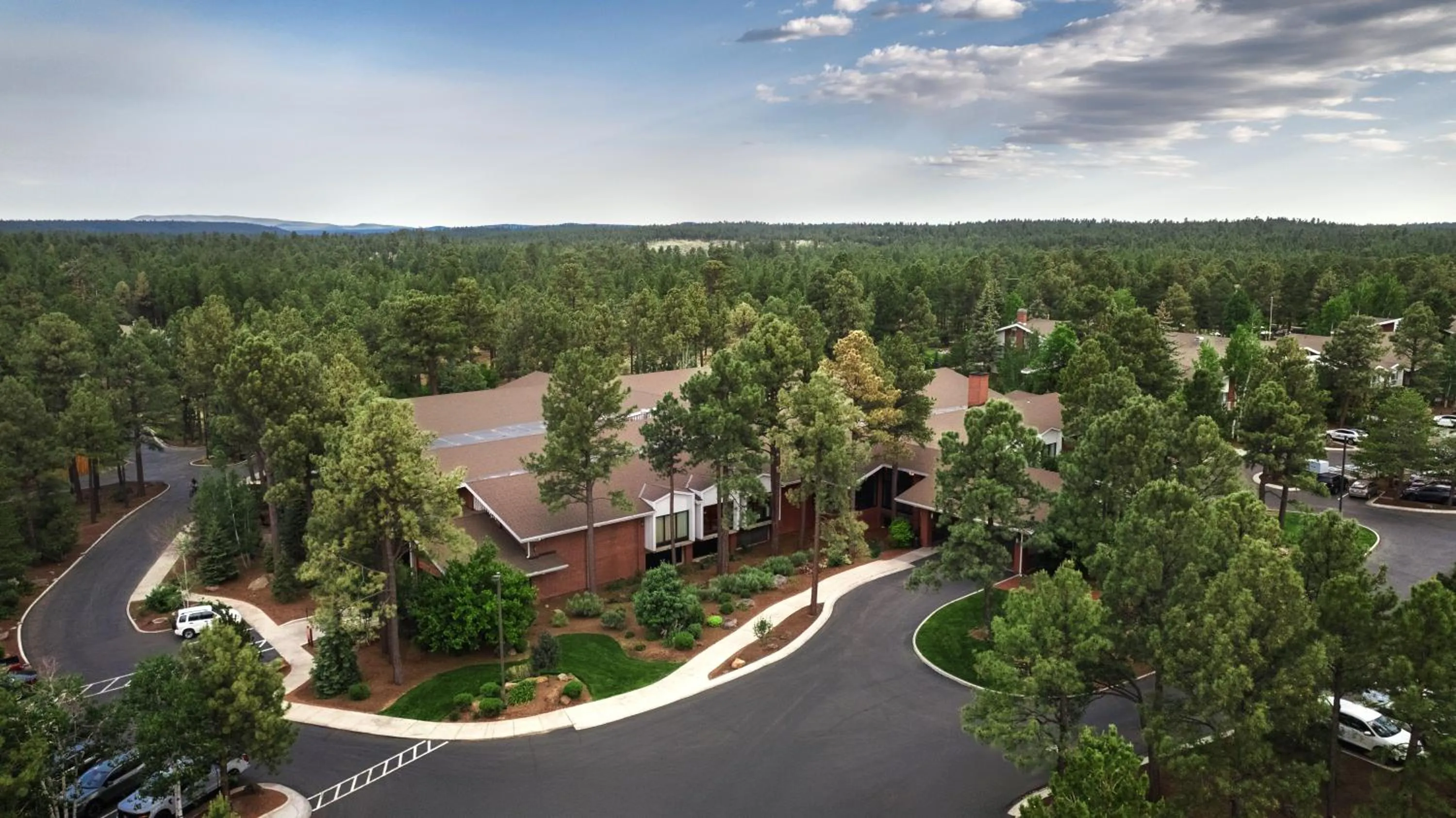 Property building in Little America Hotel Flagstaff