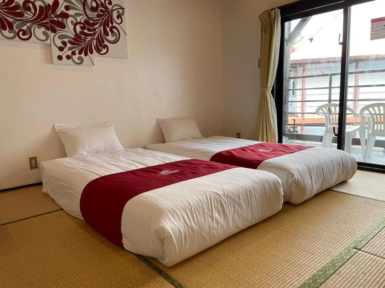 Photo of the whole room, Bed in The Pool Resort OKINAWA