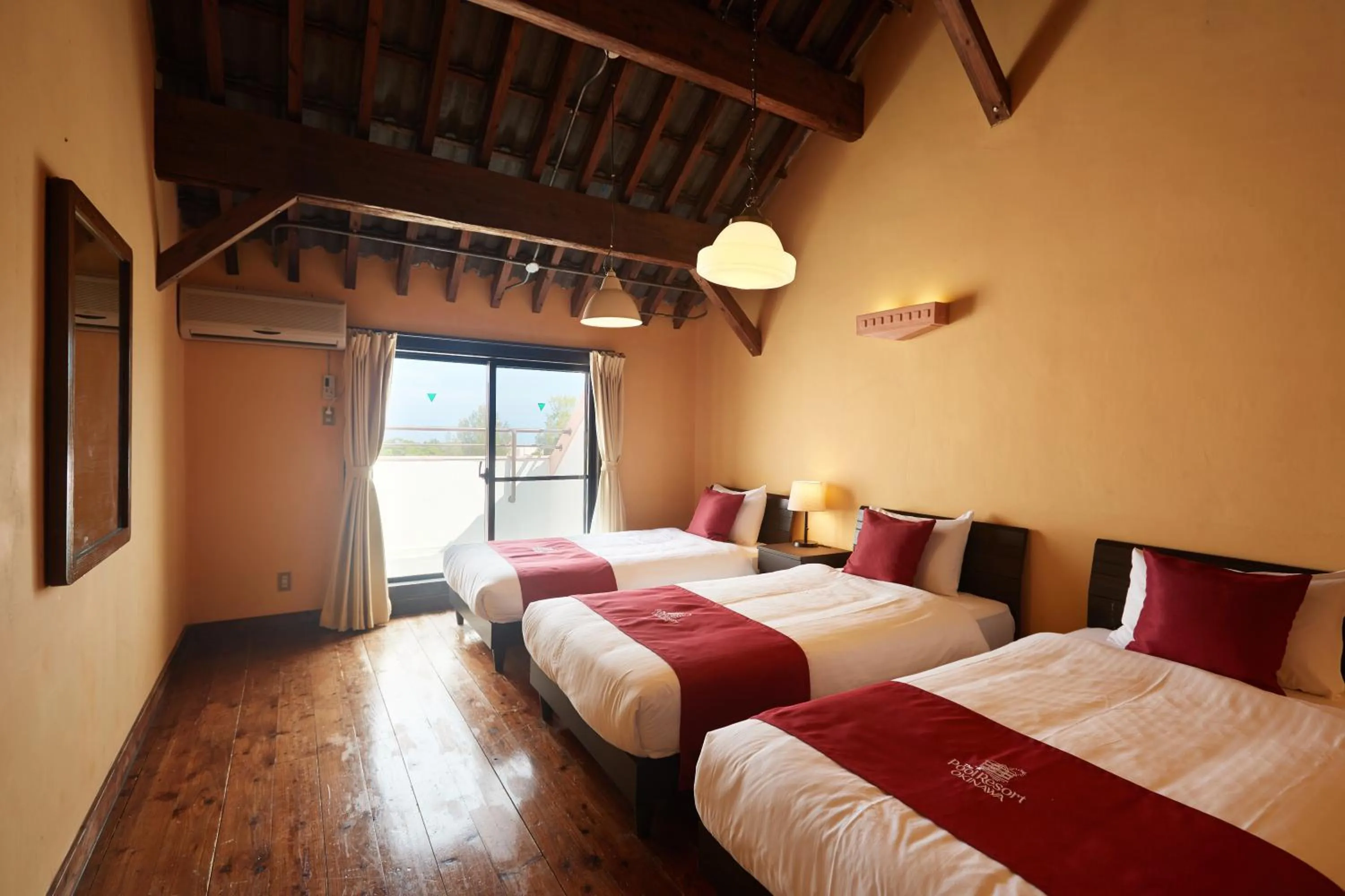 Photo of the whole room, Bed in The Pool Resort OKINAWA