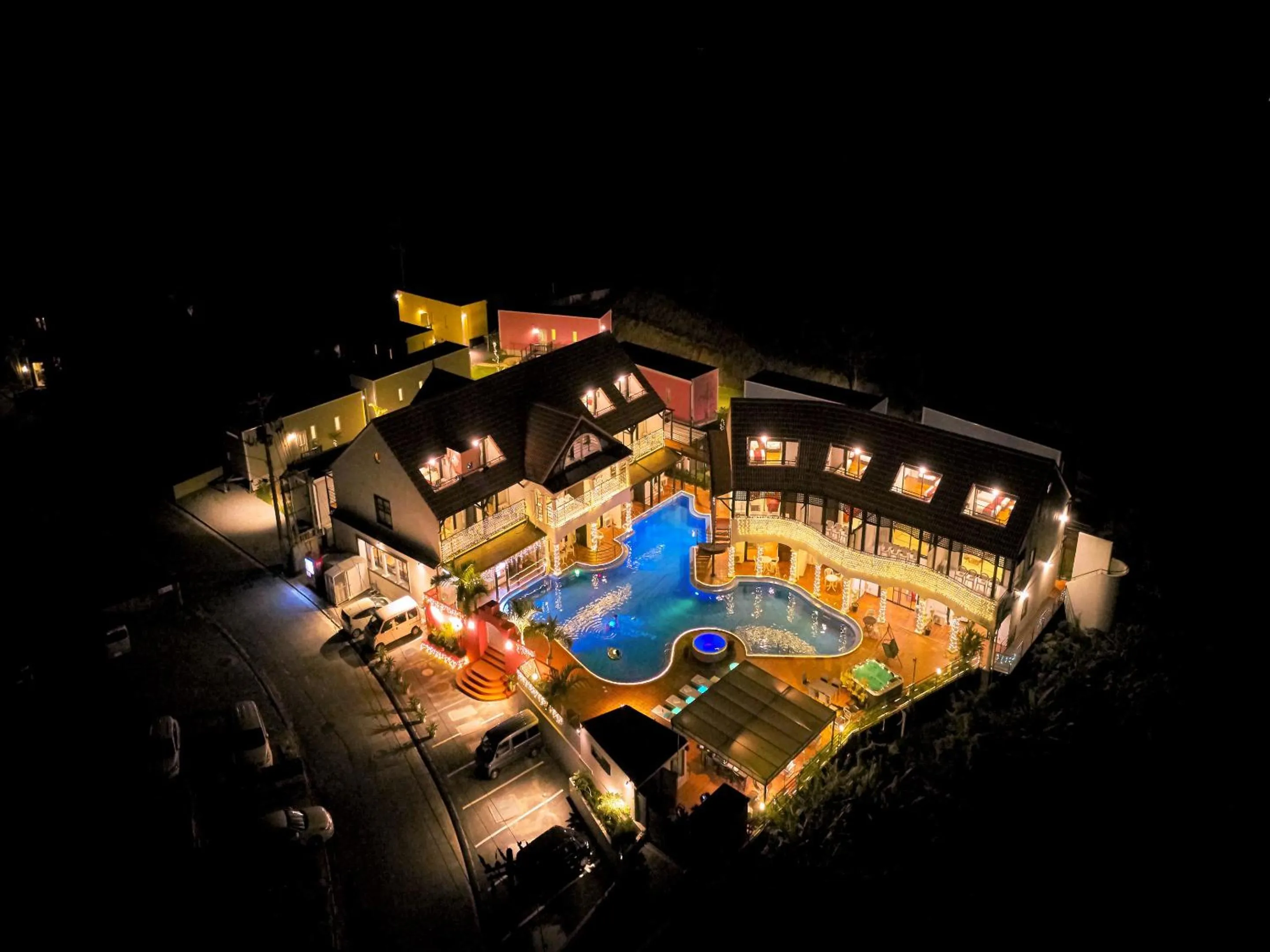 Property building in The Pool Resort OKINAWA