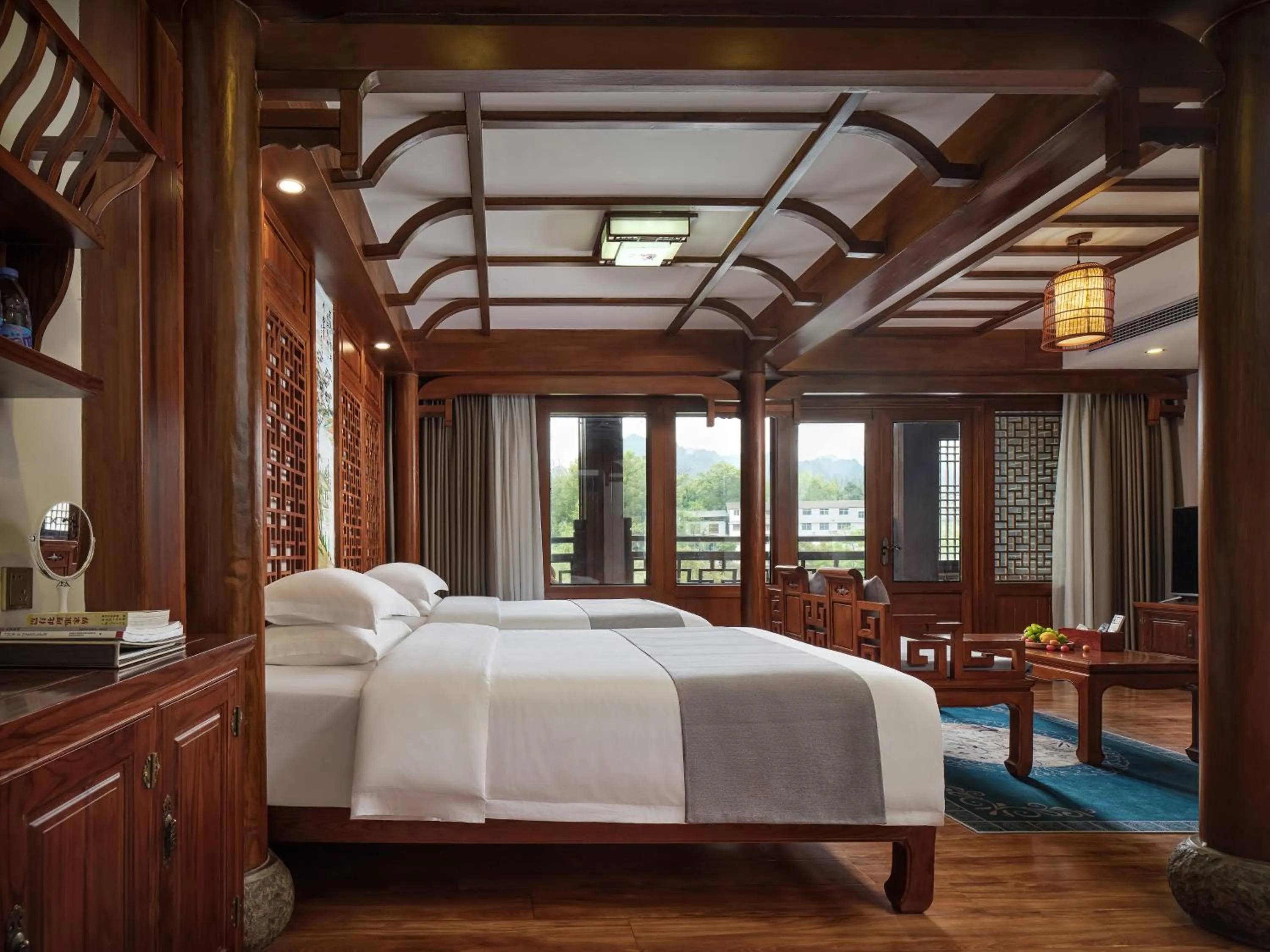 Bed in Lee's Boutique Resort