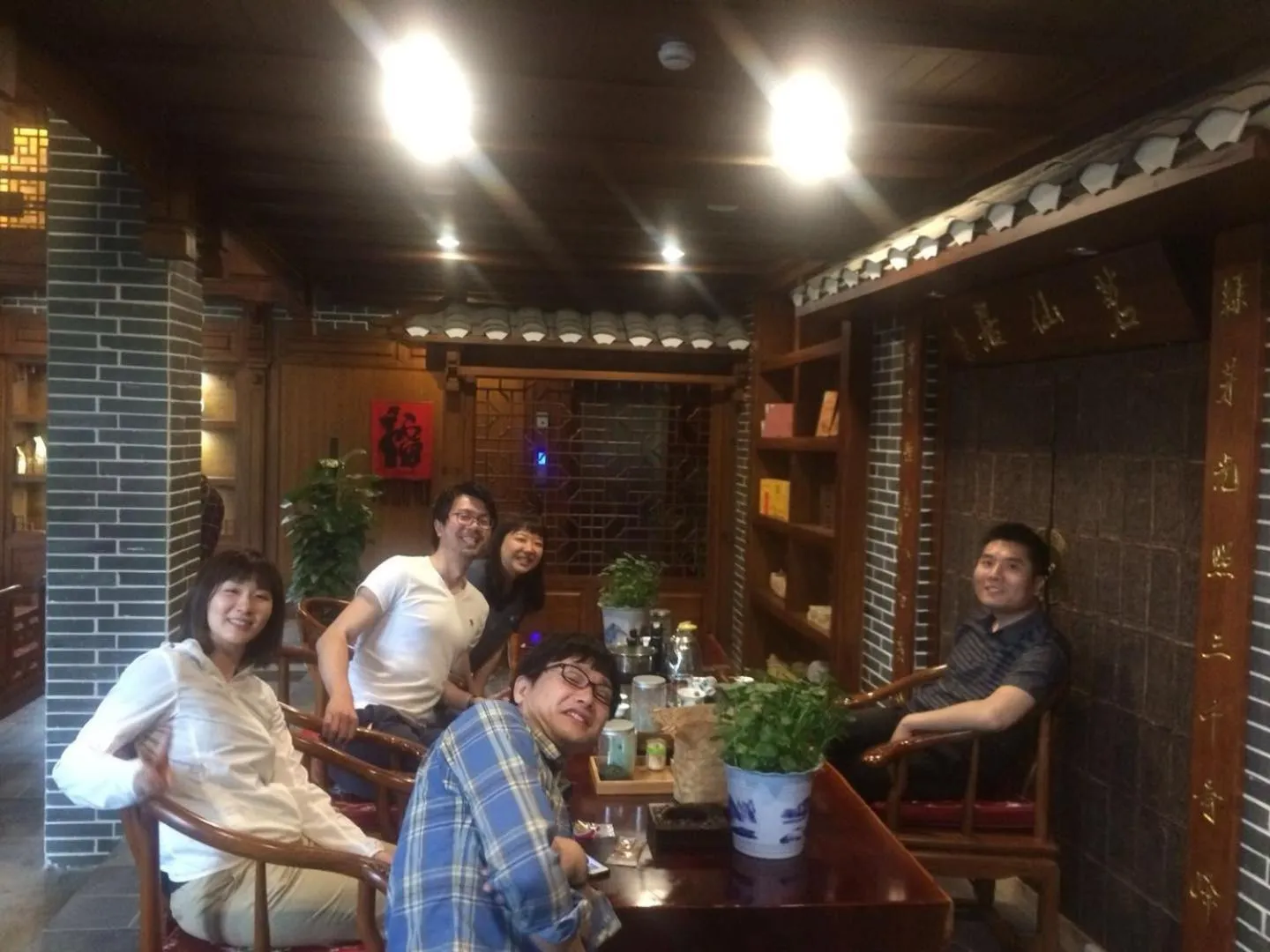 Guests in Lee's Boutique Resort