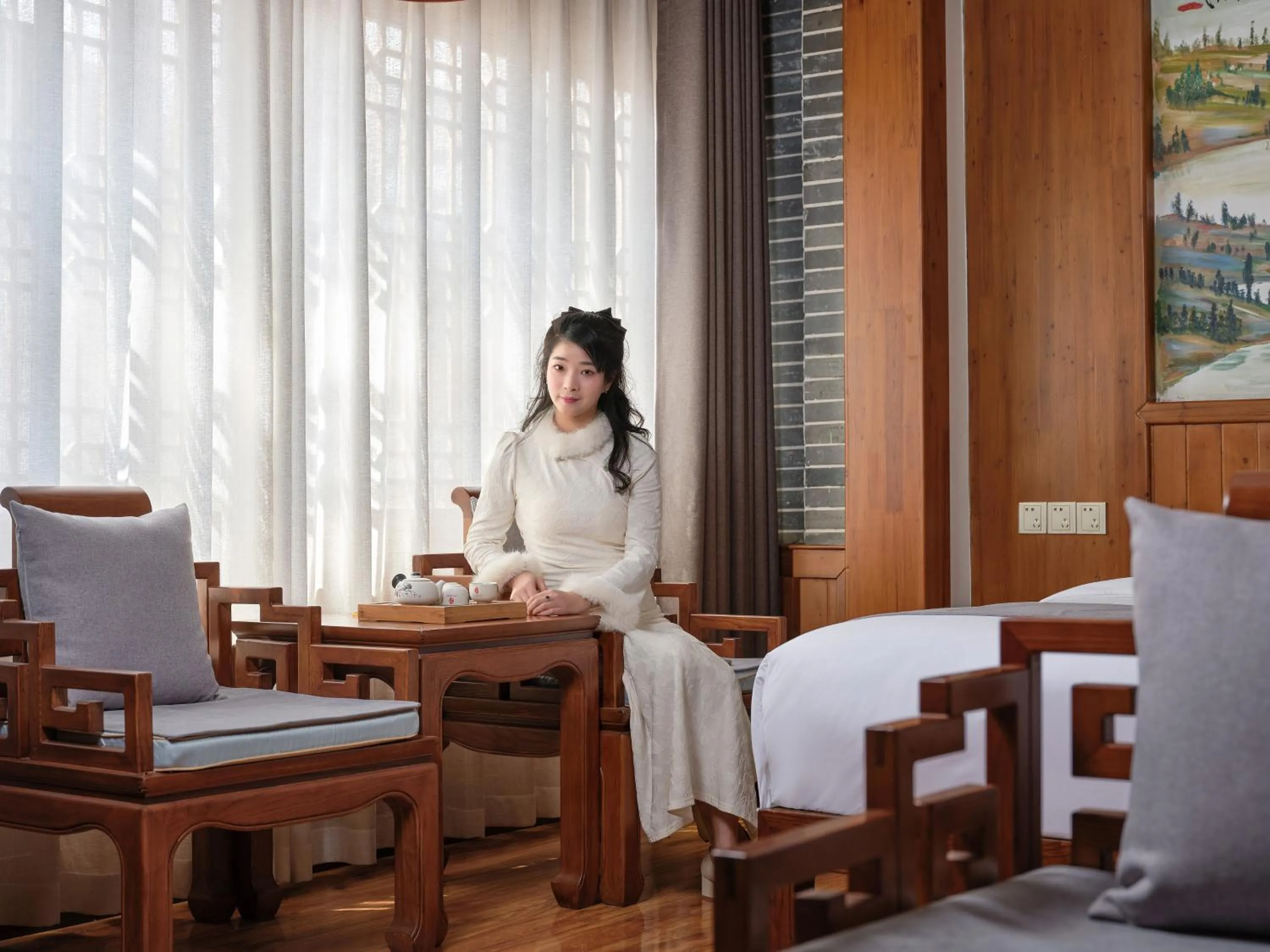 People in Lee's Boutique Resort