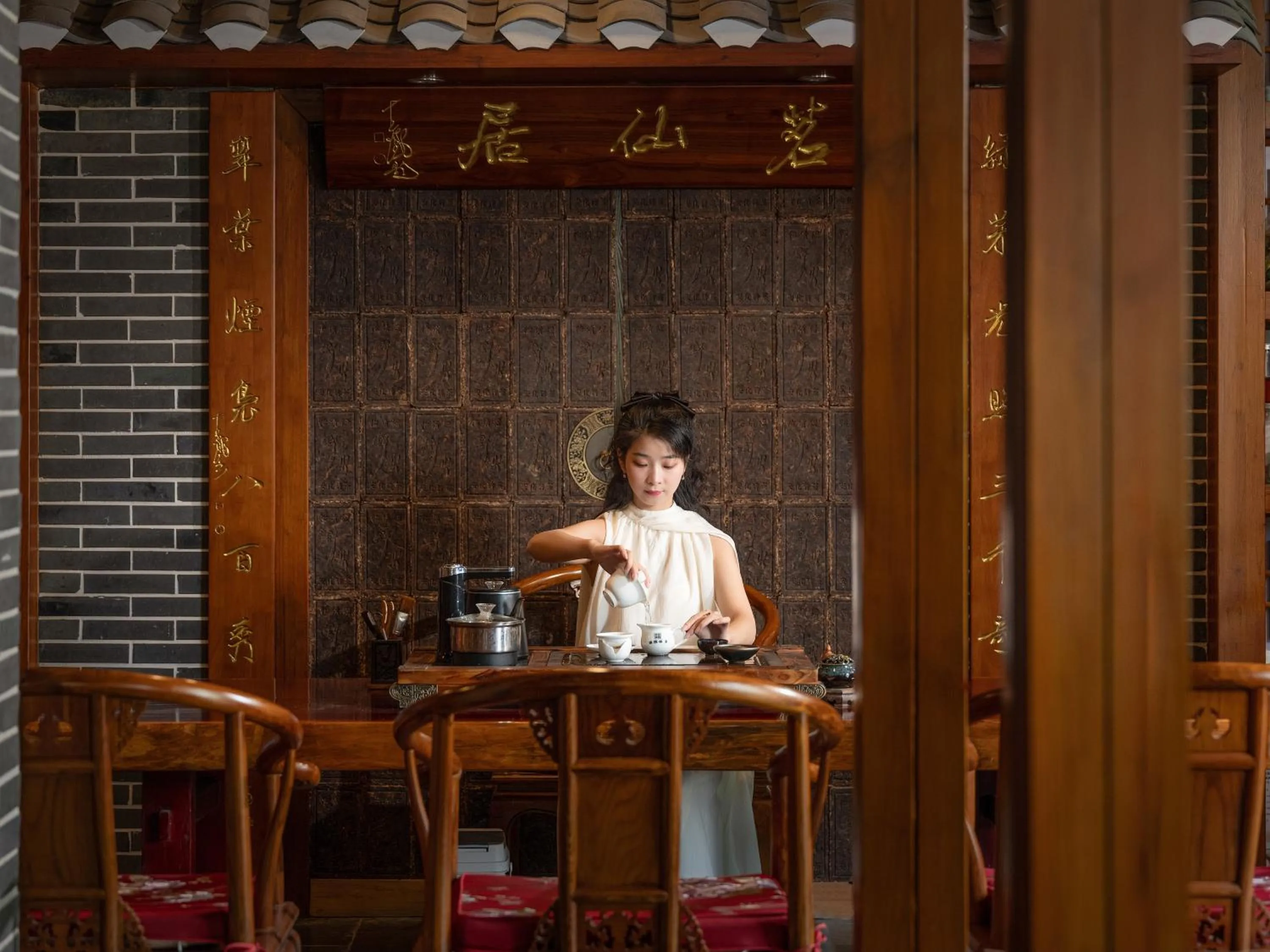 Coffee/tea facilities in Lee's Boutique Resort