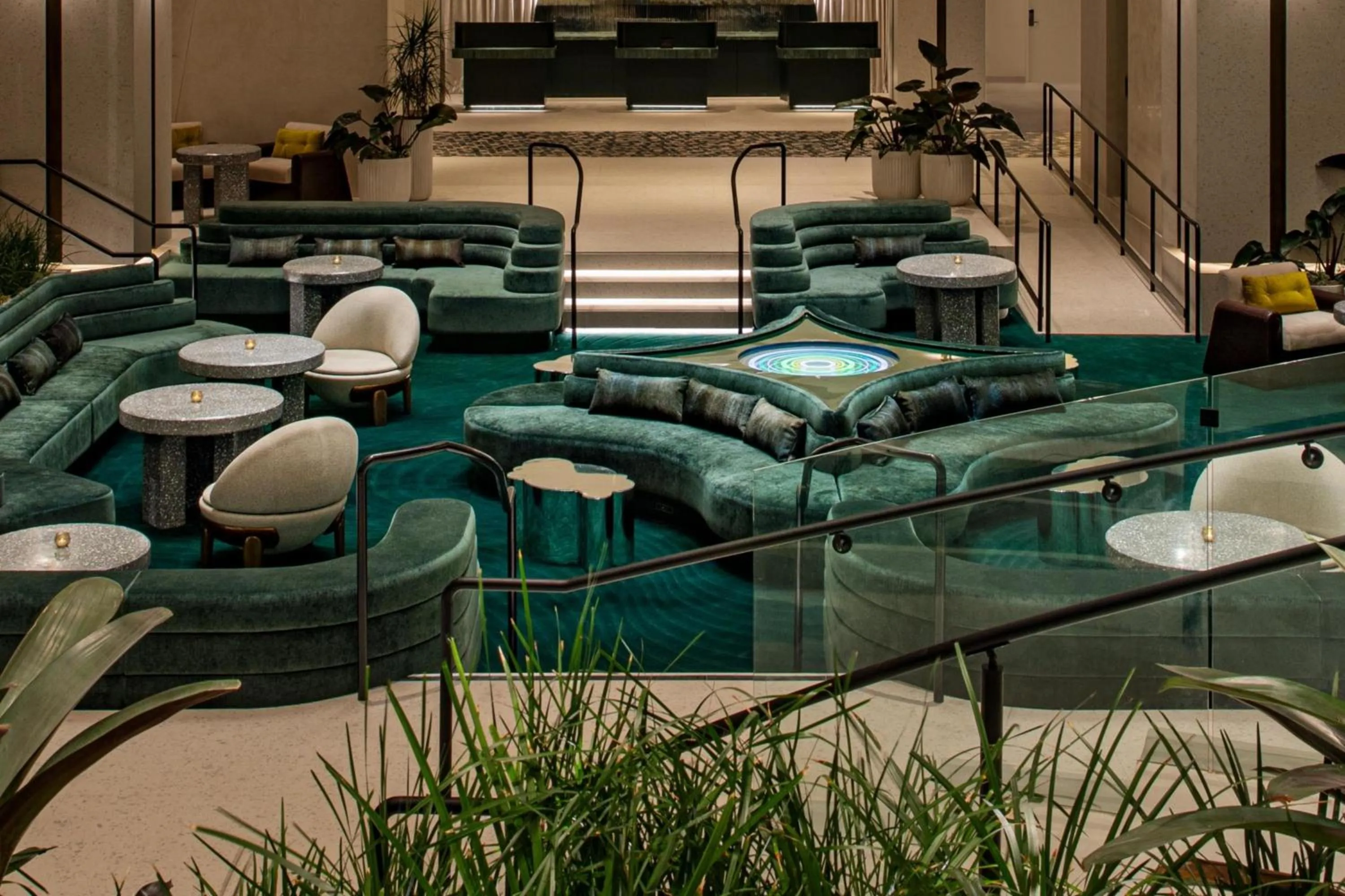 Living room in W Hollywood