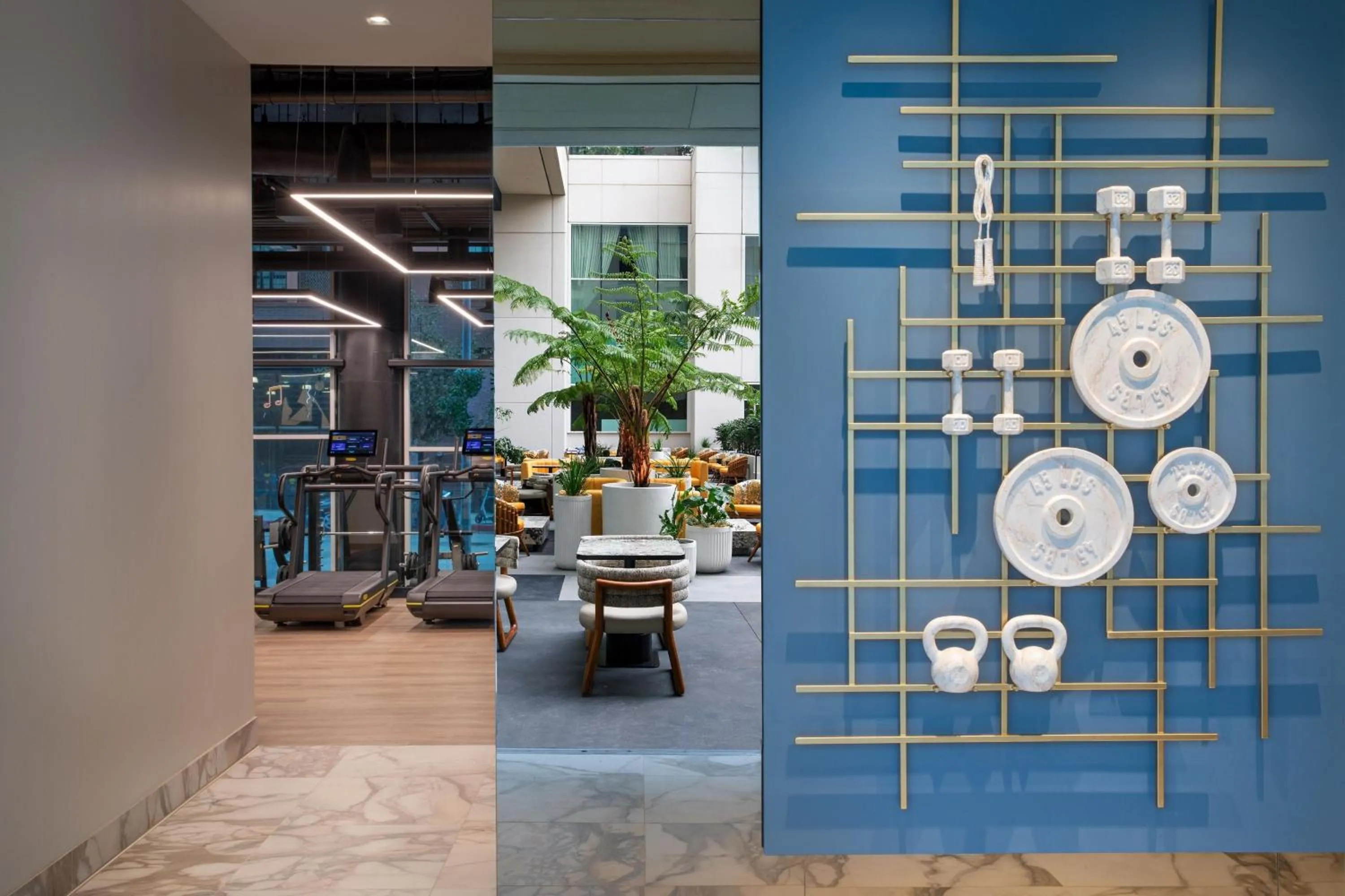 Property building in W Hollywood