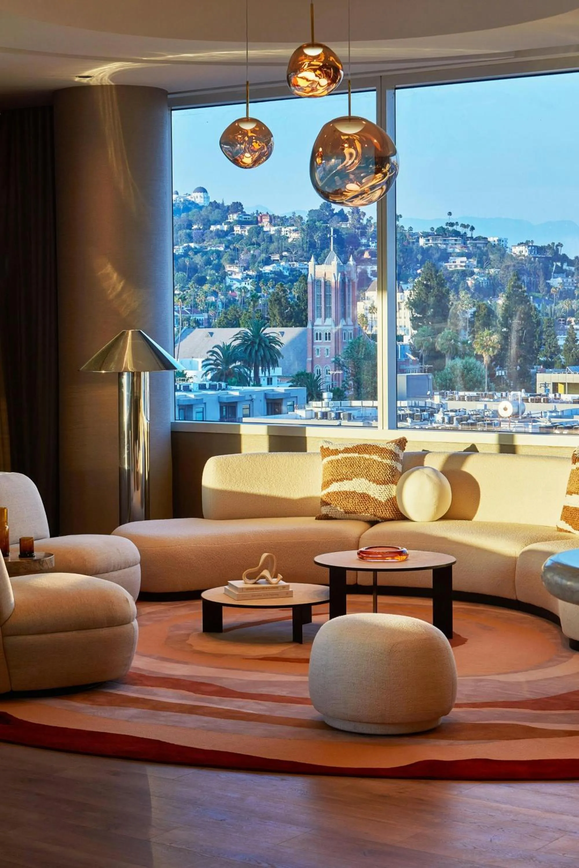 Living room in W Hollywood