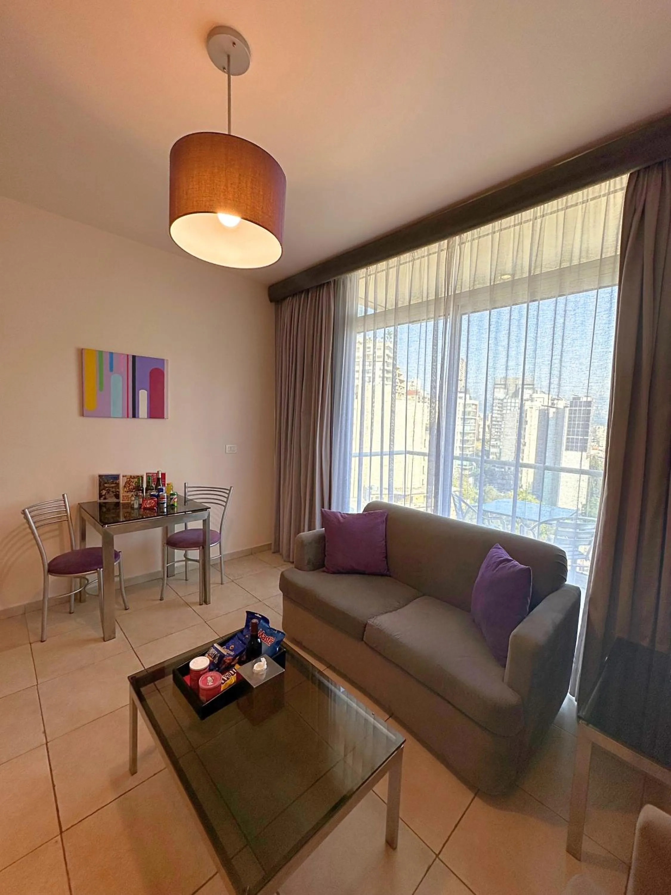 Living room in The Smallville Xpress