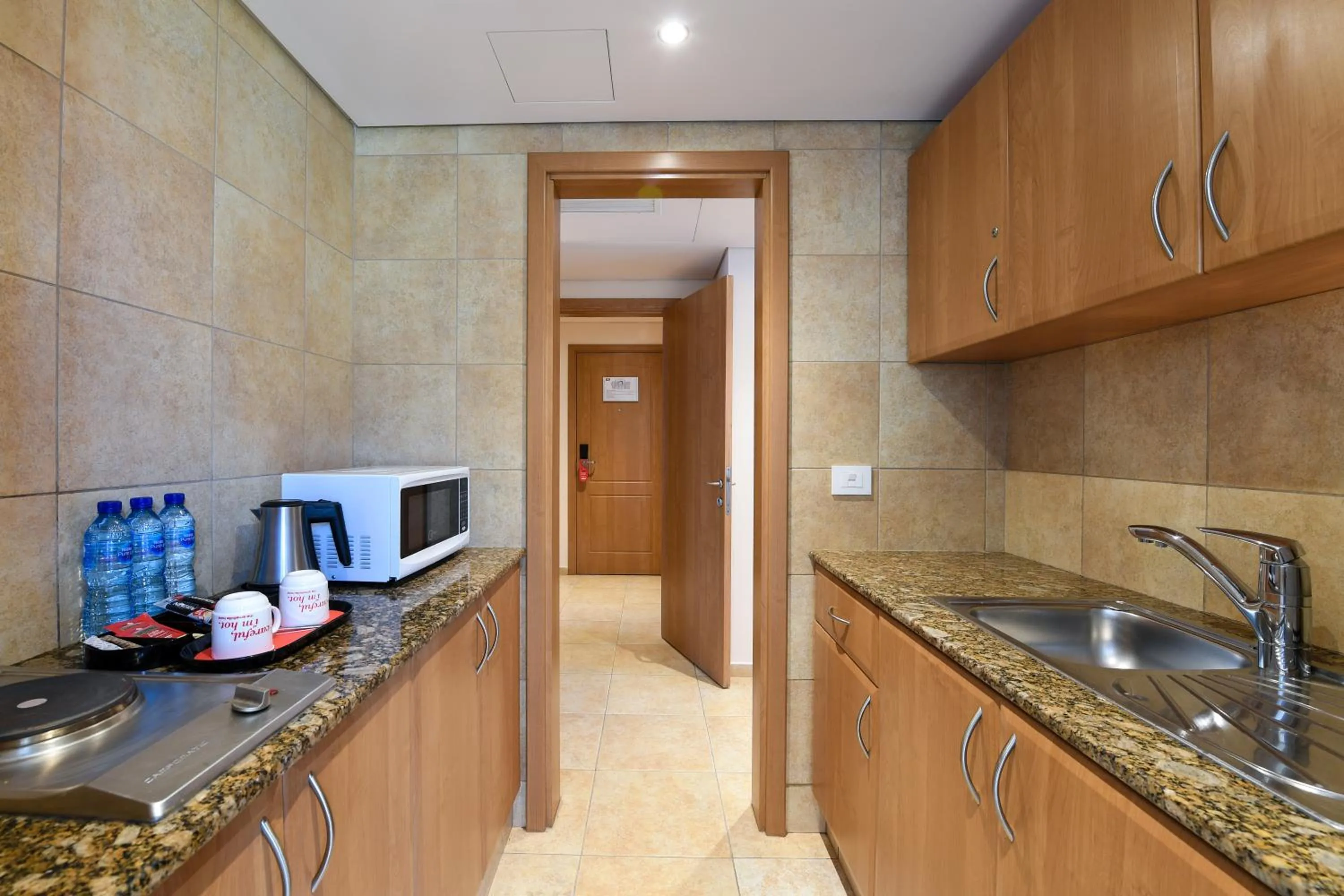 Kitchen or kitchenette in The Smallville Xpress