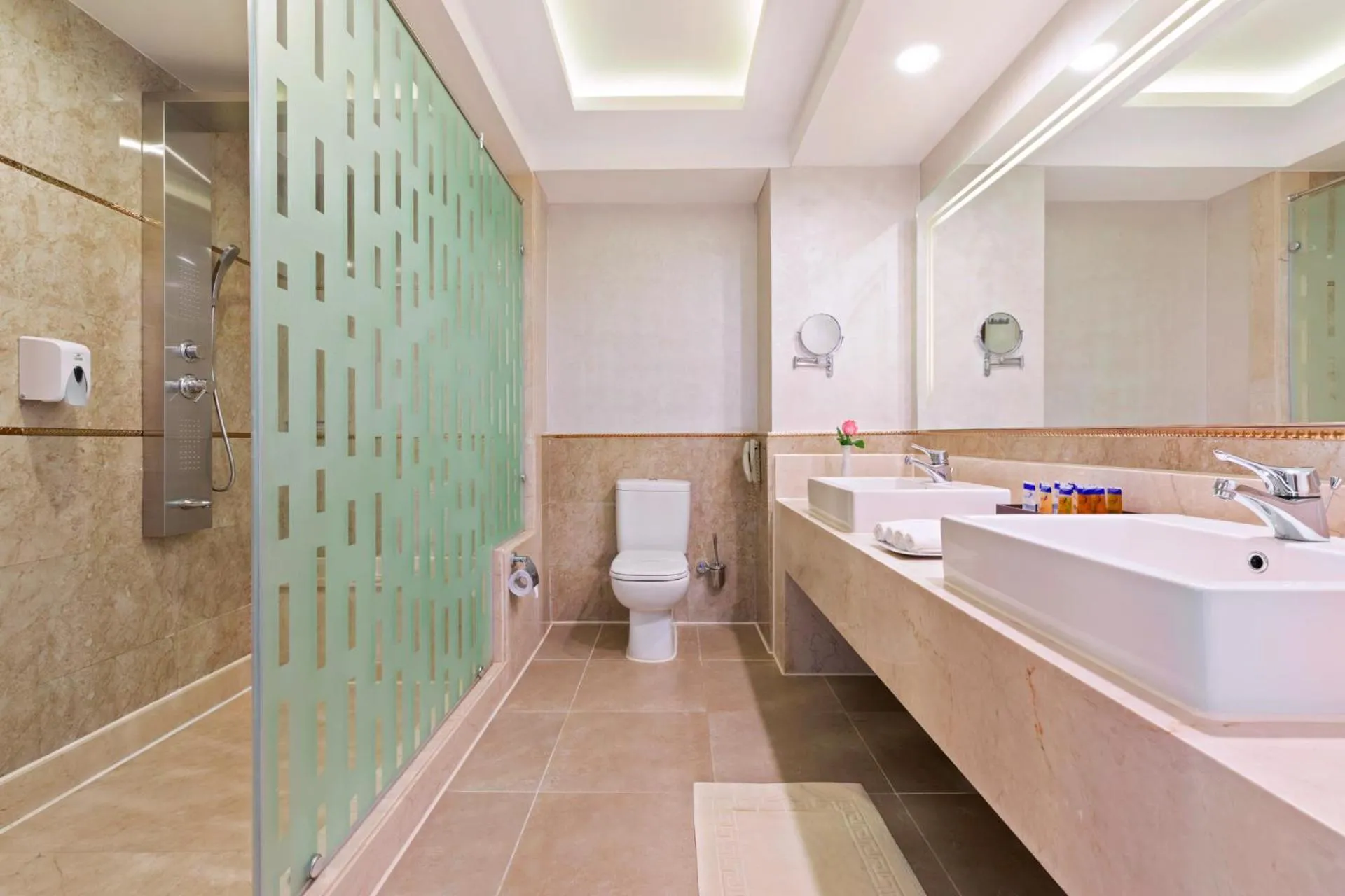 Shower in Pickalbatros Palace Sharm "Aqua Park"- All inclusive