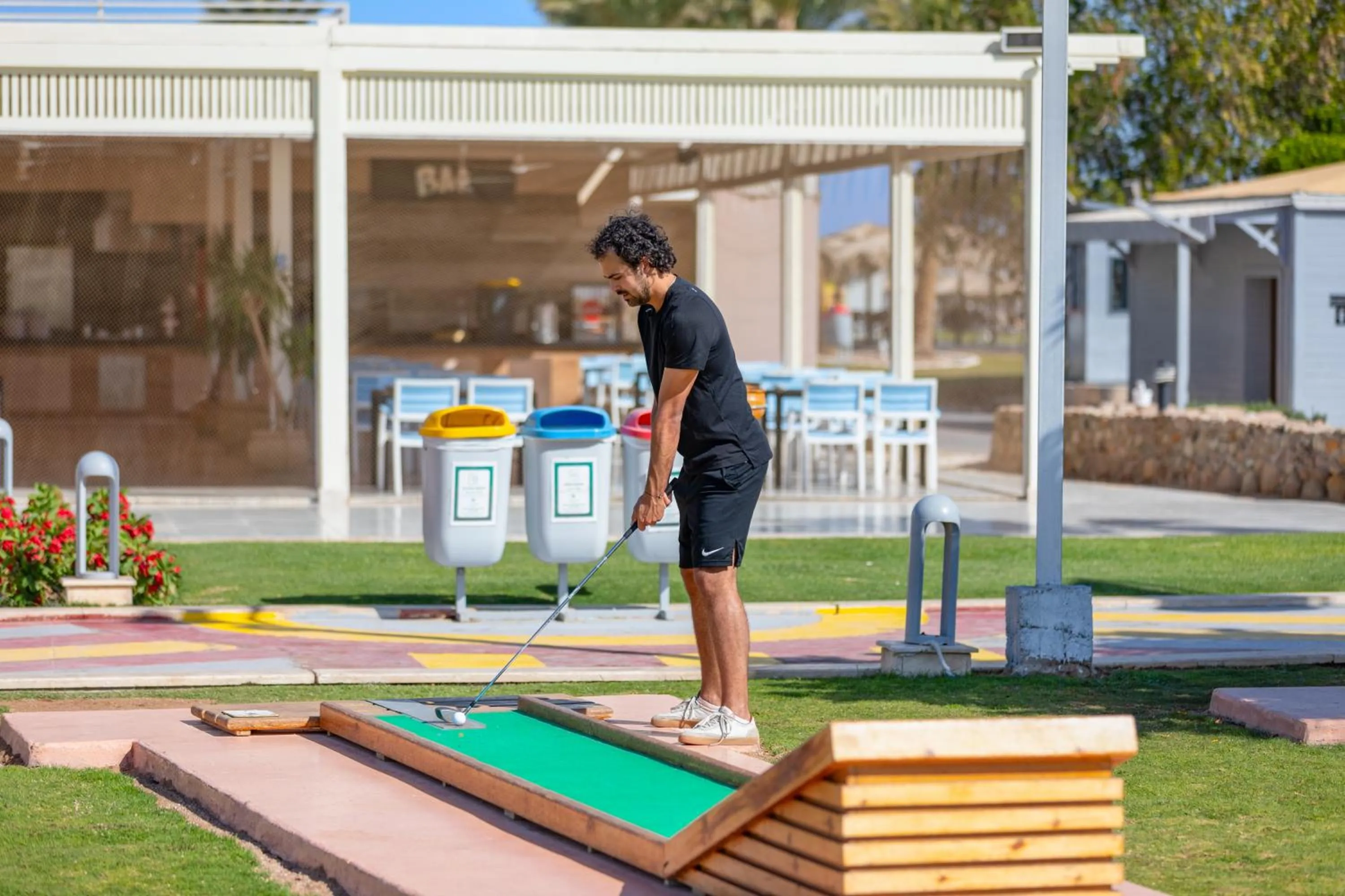 Minigolf in Pickalbatros Palace Sharm "Aqua Park"- All inclusive