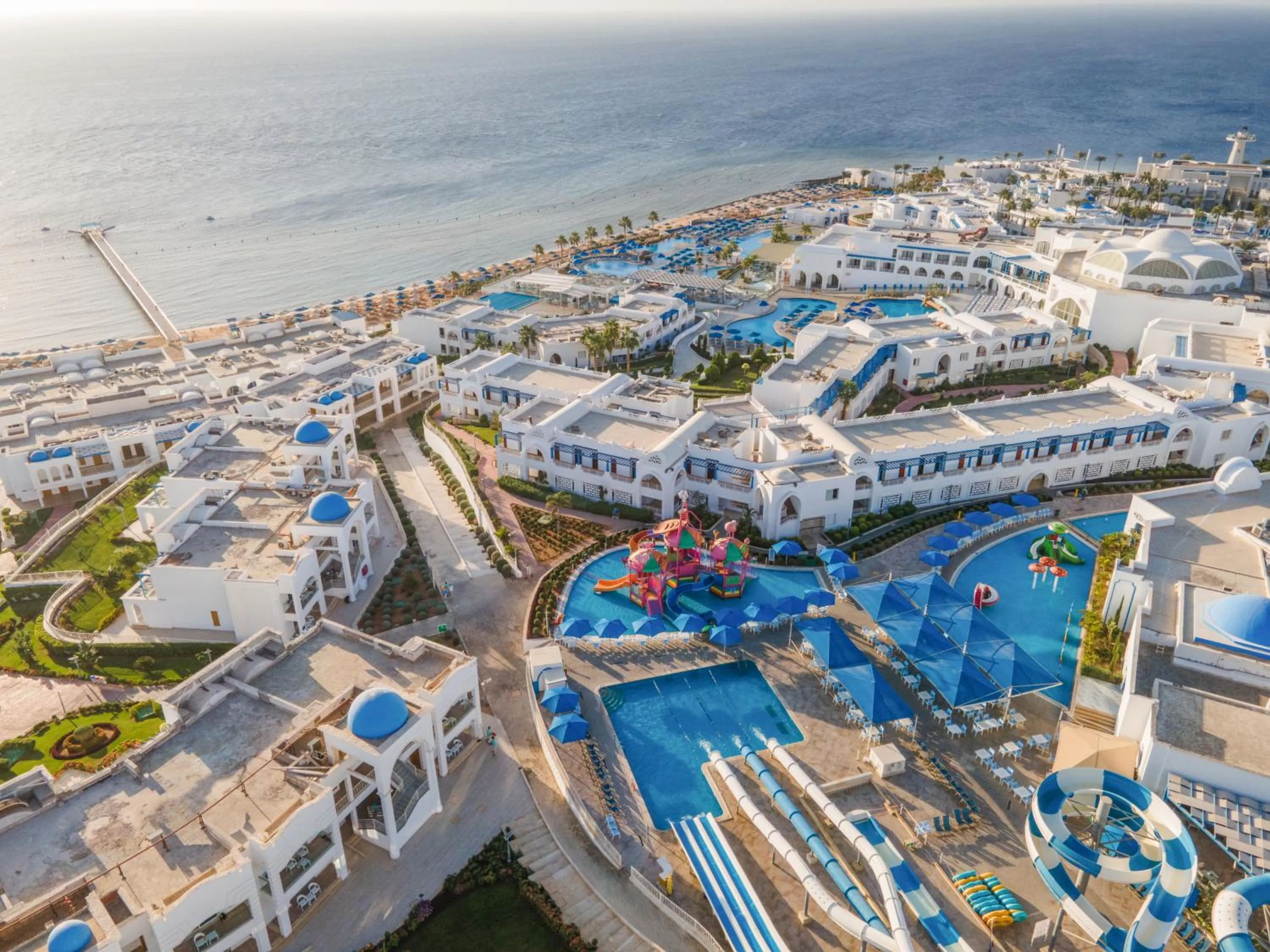 Bird's eye view in Pickalbatros Palace Sharm "Aqua Park"- All inclusive