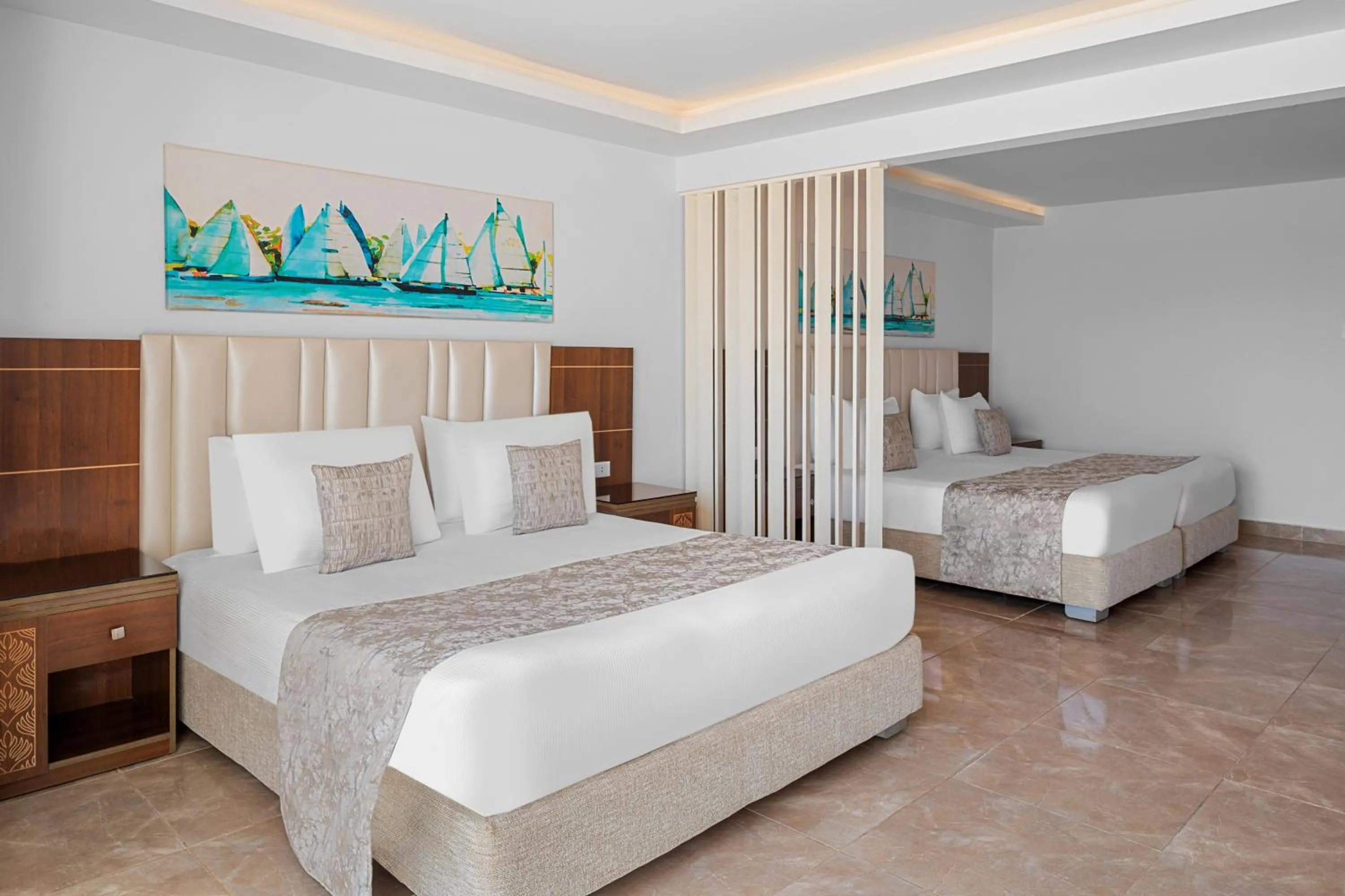 Bed in Pickalbatros Palace Sharm "Aqua Park"- All inclusive