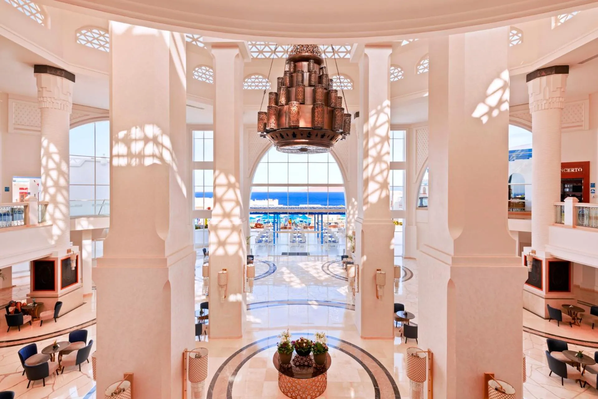 Lobby or reception in Pickalbatros Palace Sharm "Aqua Park"- All inclusive