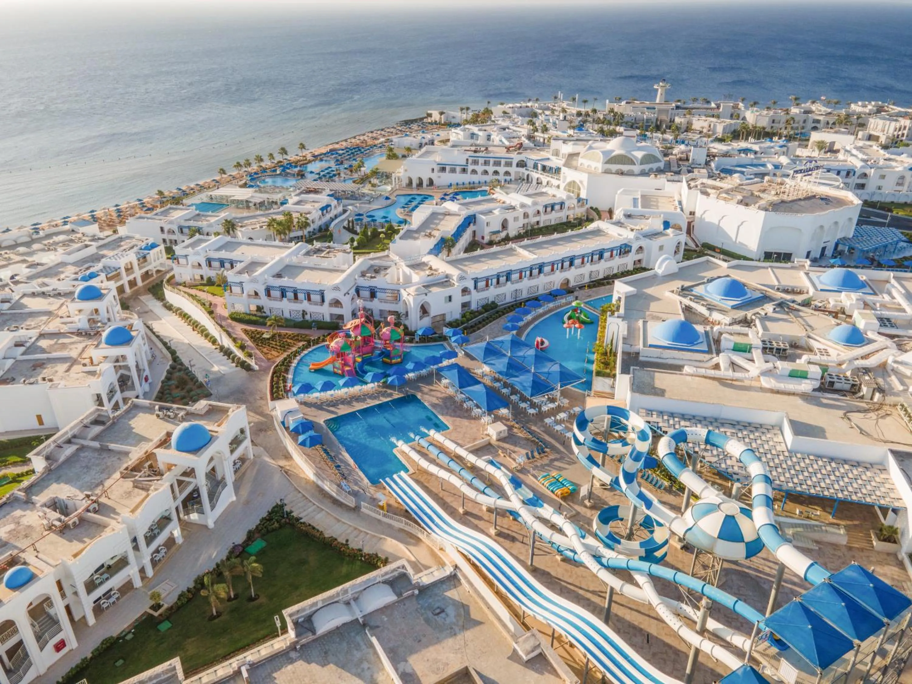 Bird's eye view in Pickalbatros Palace Sharm "Aqua Park"- All inclusive