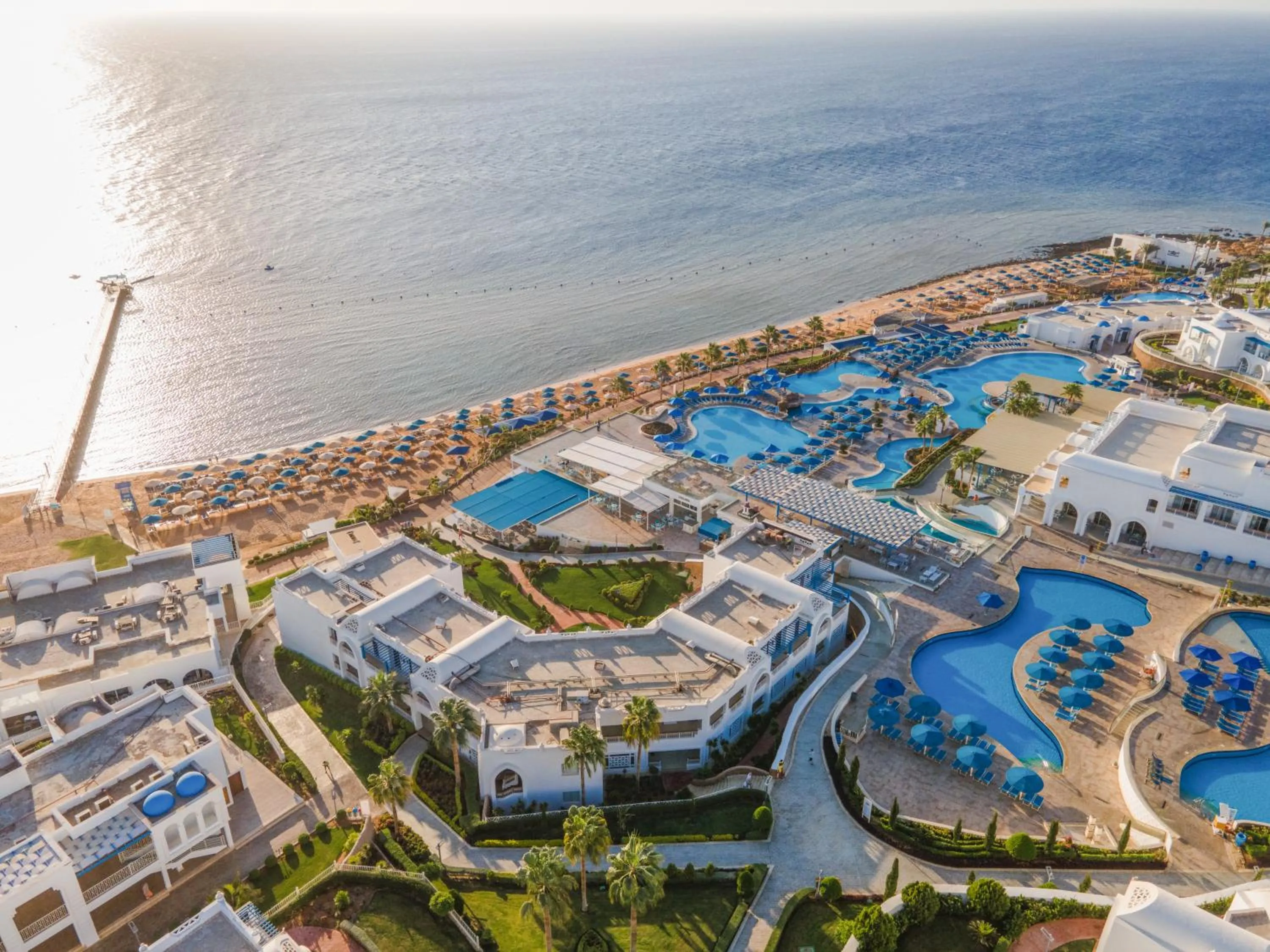 Bird's eye view in Pickalbatros Palace Sharm "Aqua Park"- All inclusive