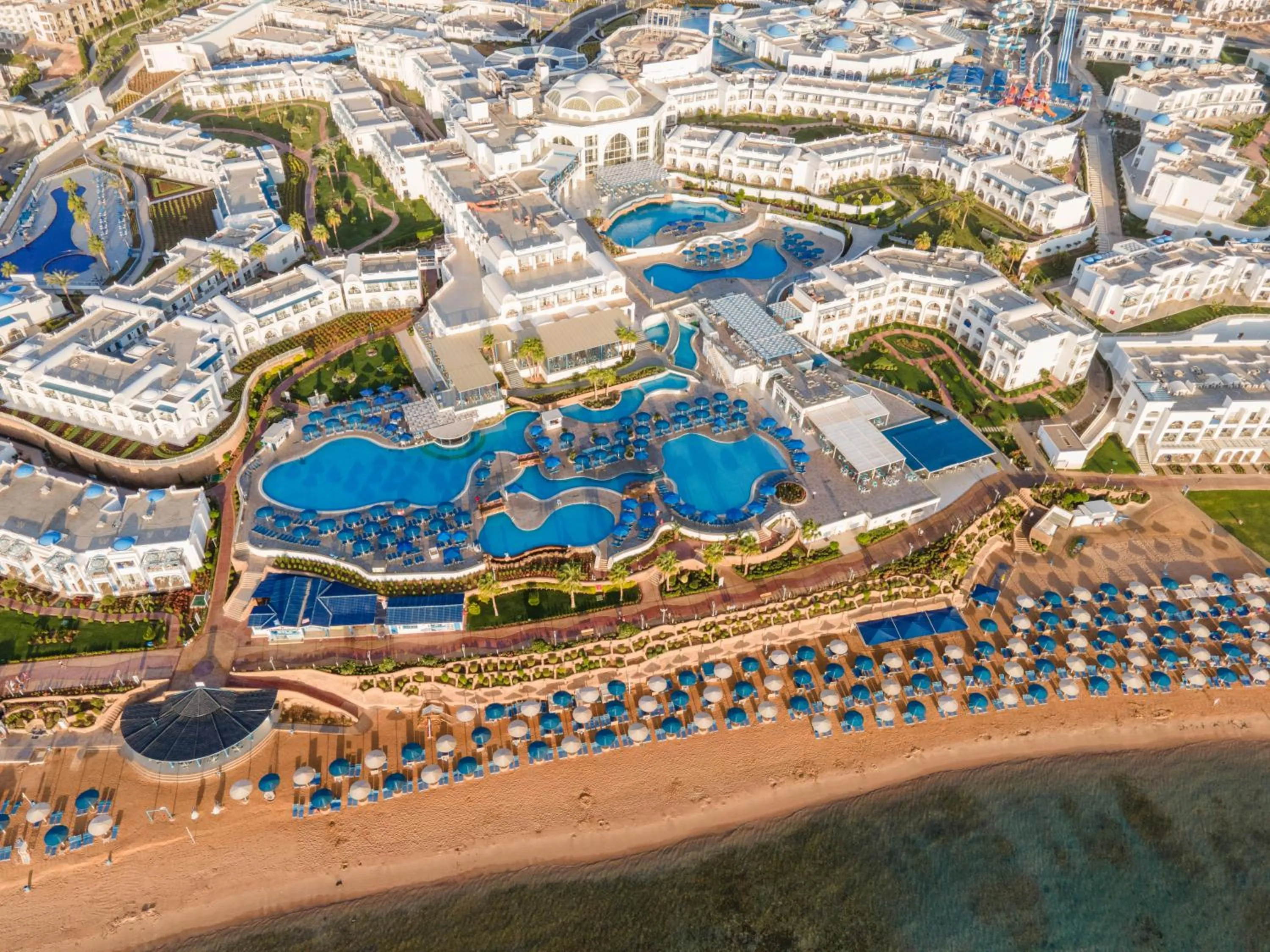 Bird's eye view in Pickalbatros Palace Sharm "Aqua Park"- All inclusive