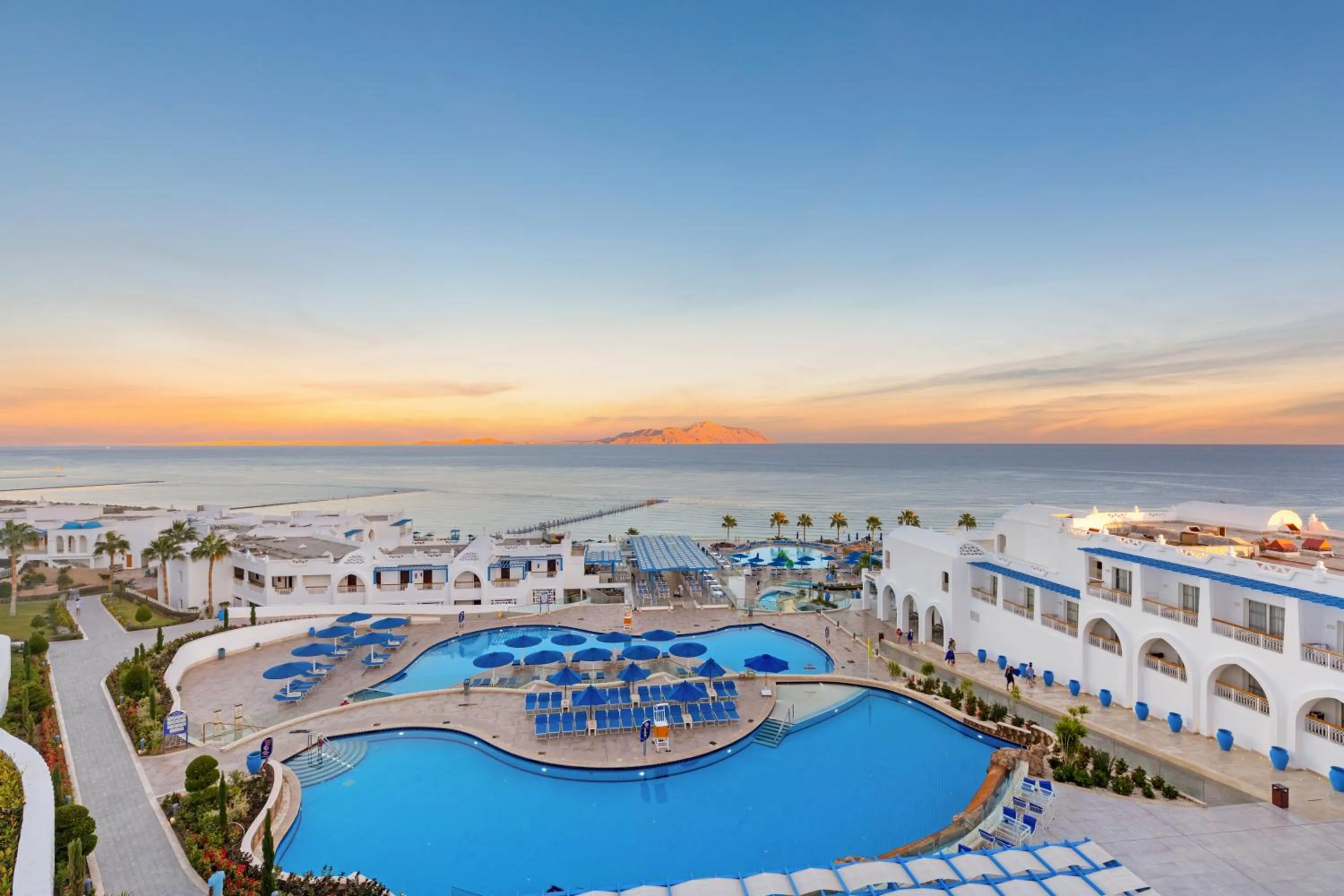 Sea view in Pickalbatros Palace Sharm "Aqua Park"- All inclusive