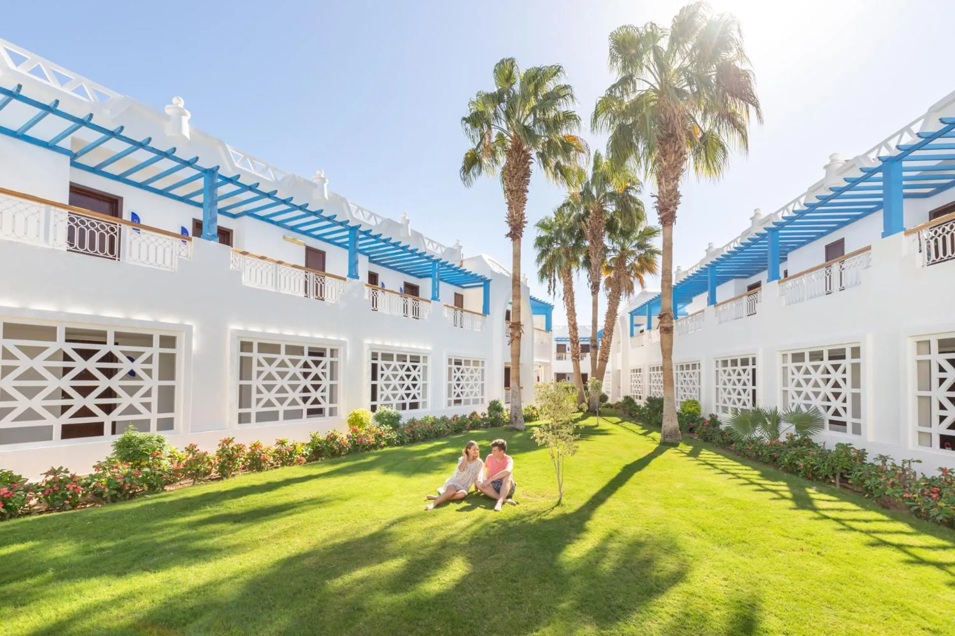 Natural landscape in Pickalbatros Palace Sharm "Aqua Park"- All inclusive