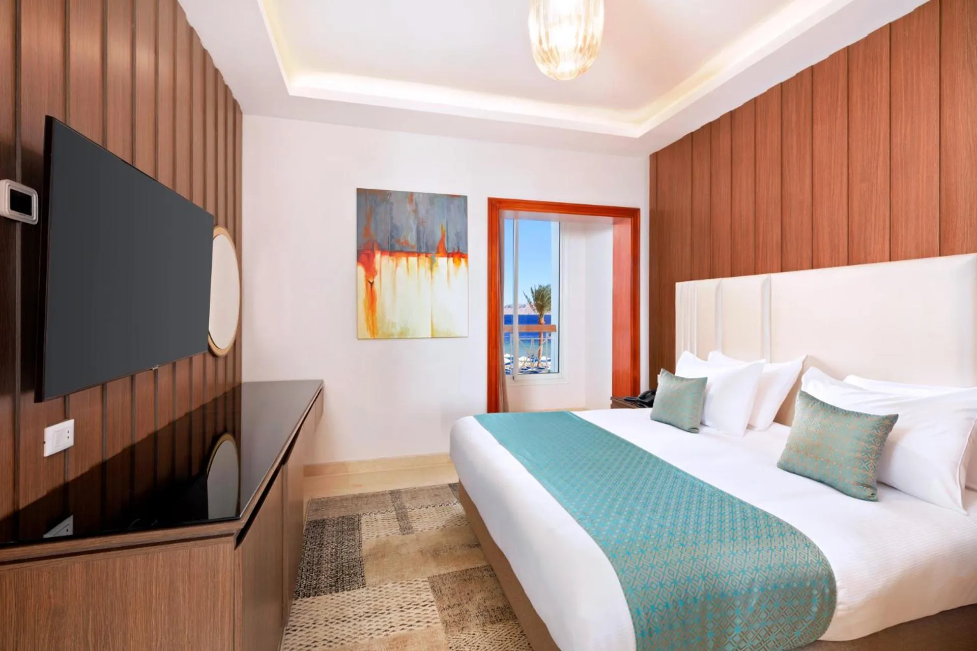 Bed in Pickalbatros Palace Sharm "Aqua Park"- All inclusive