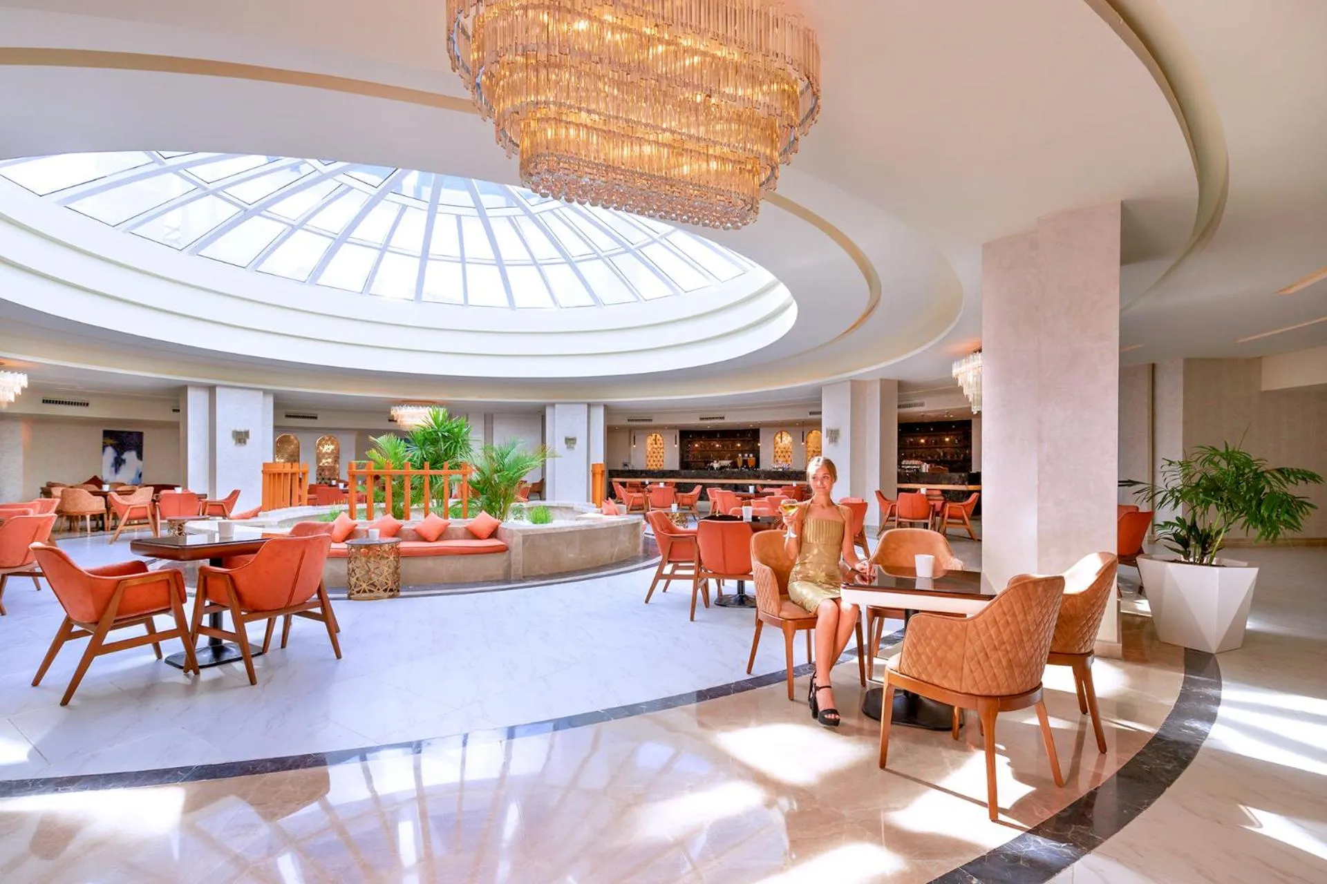 Lobby or reception in Pickalbatros Palace Sharm "Aqua Park"- All inclusive