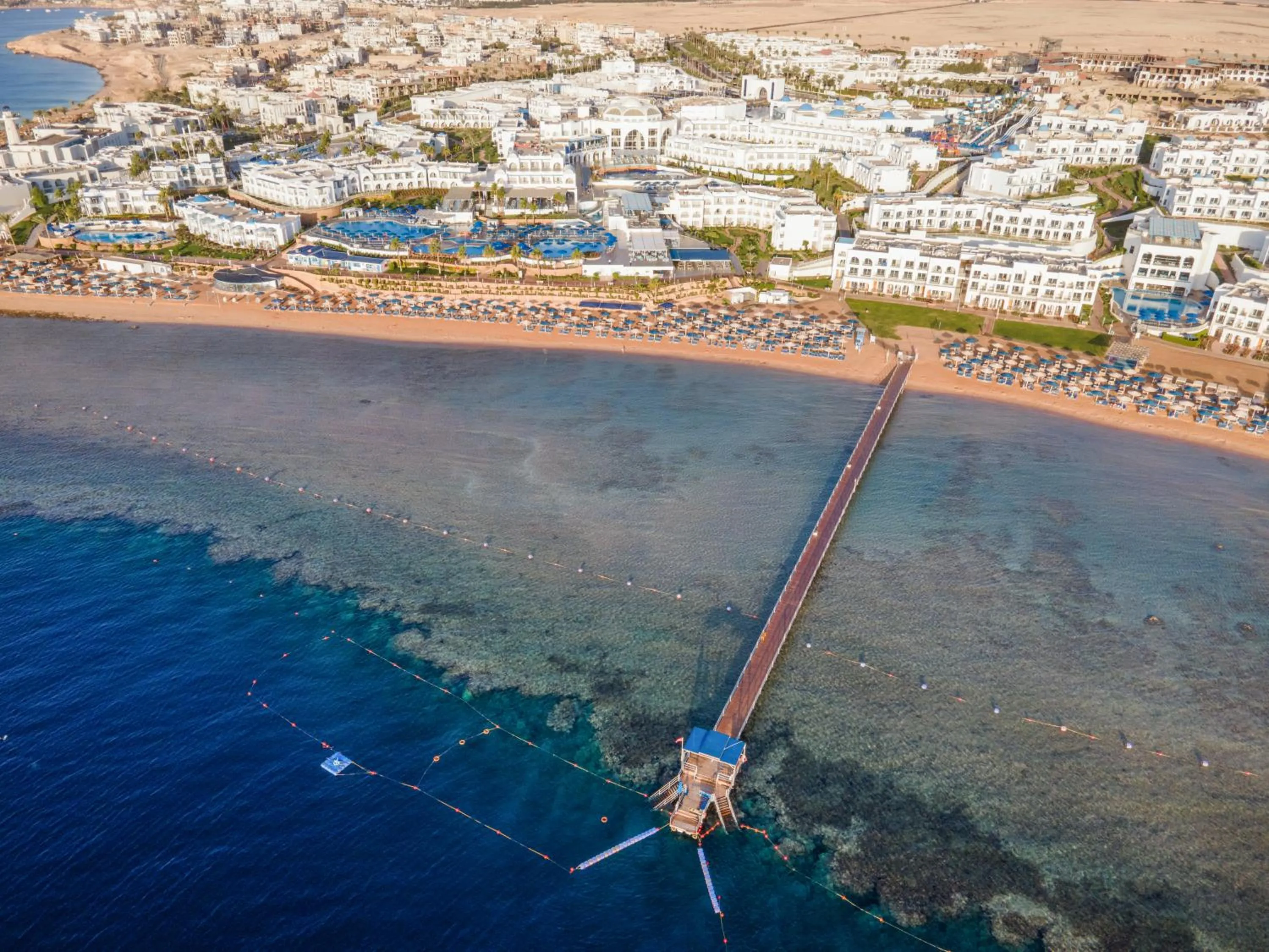 Bird's eye view in Pickalbatros Palace Sharm "Aqua Park"- All inclusive
