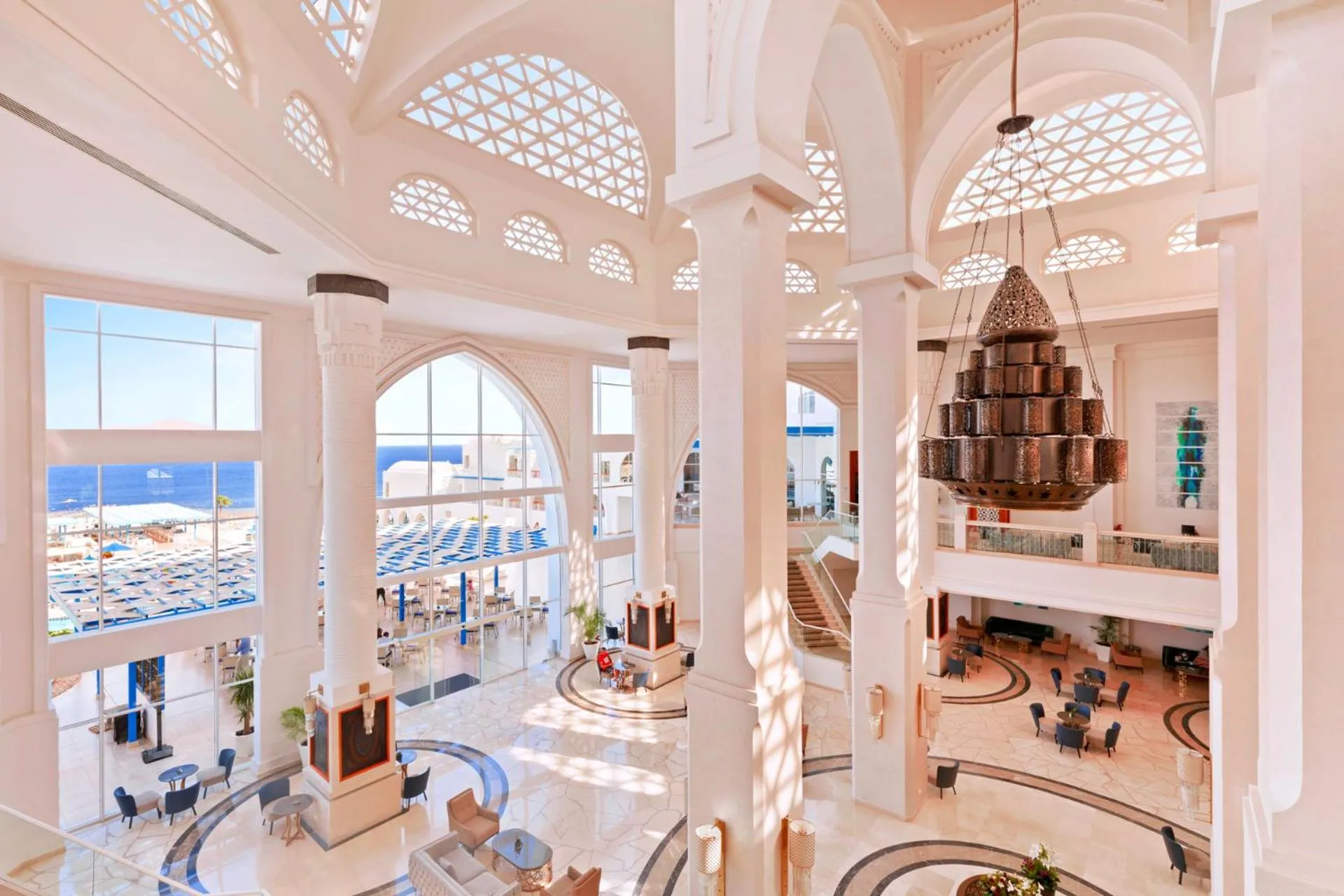 Lobby or reception in Pickalbatros Palace Sharm "Aqua Park"- All inclusive