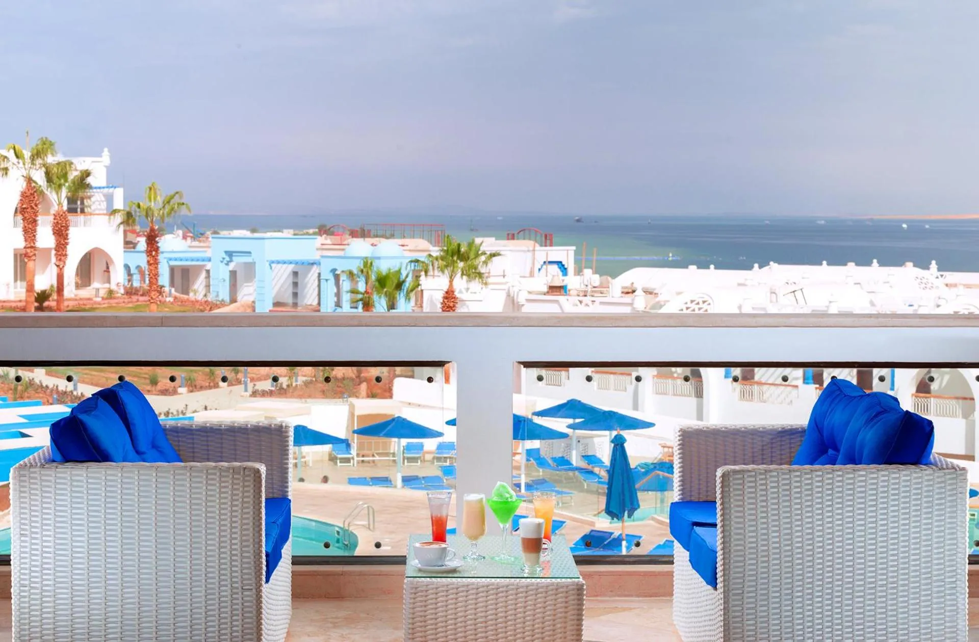 Sea view in Pickalbatros Palace Sharm "Aqua Park"- All inclusive