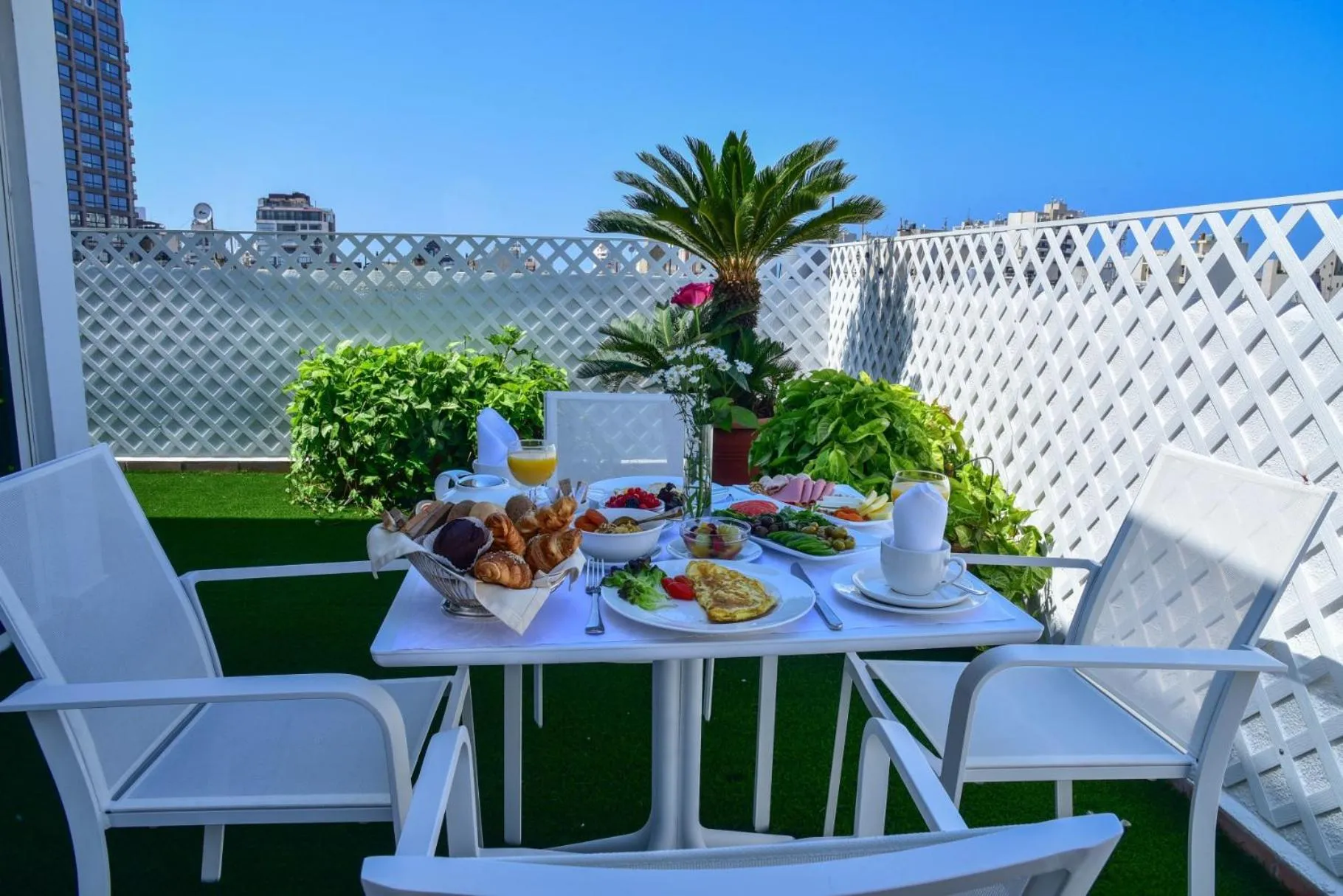 Garden in Casa D'or Hotel