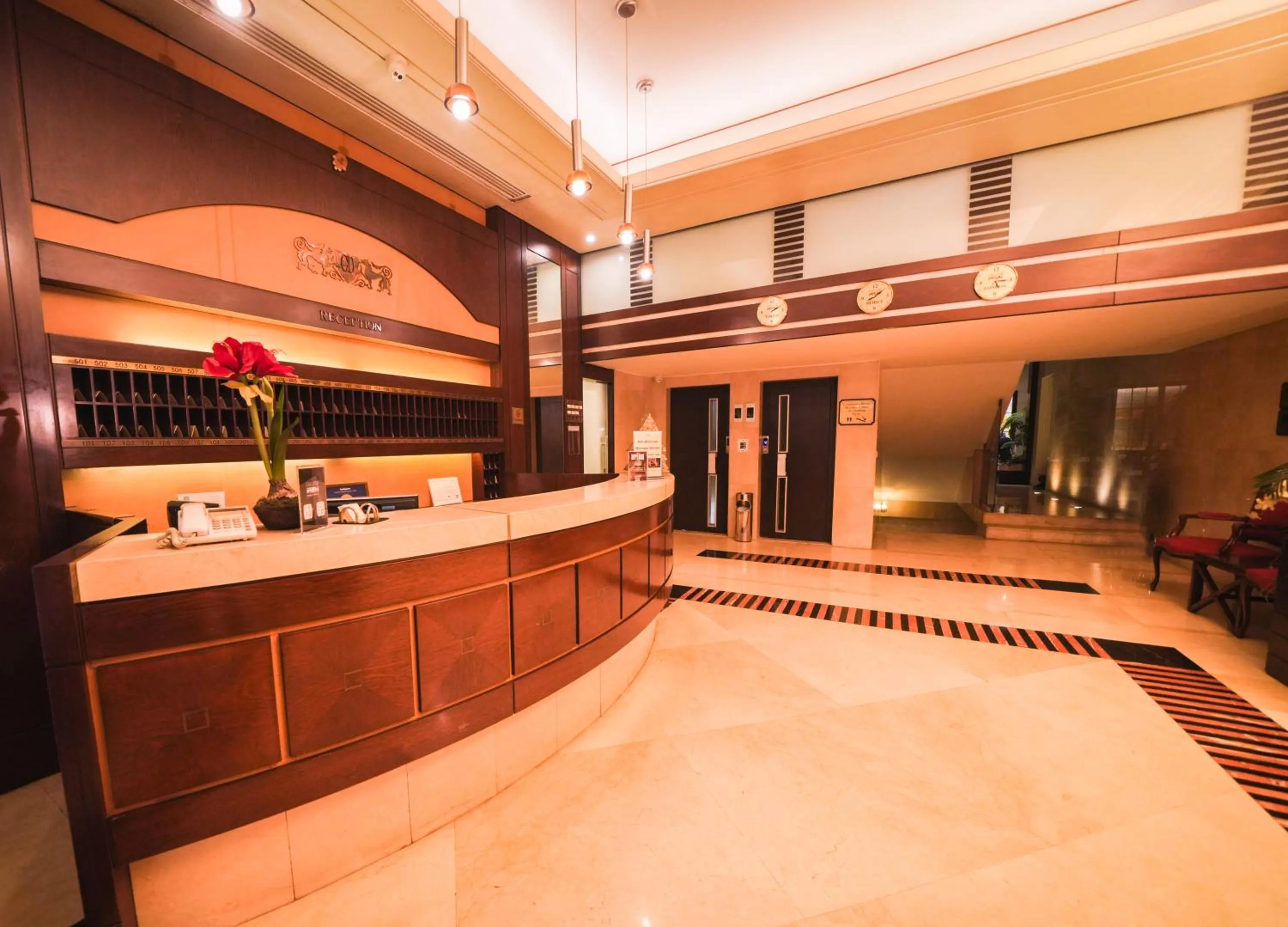 Lobby or reception in Casa D'or Hotel