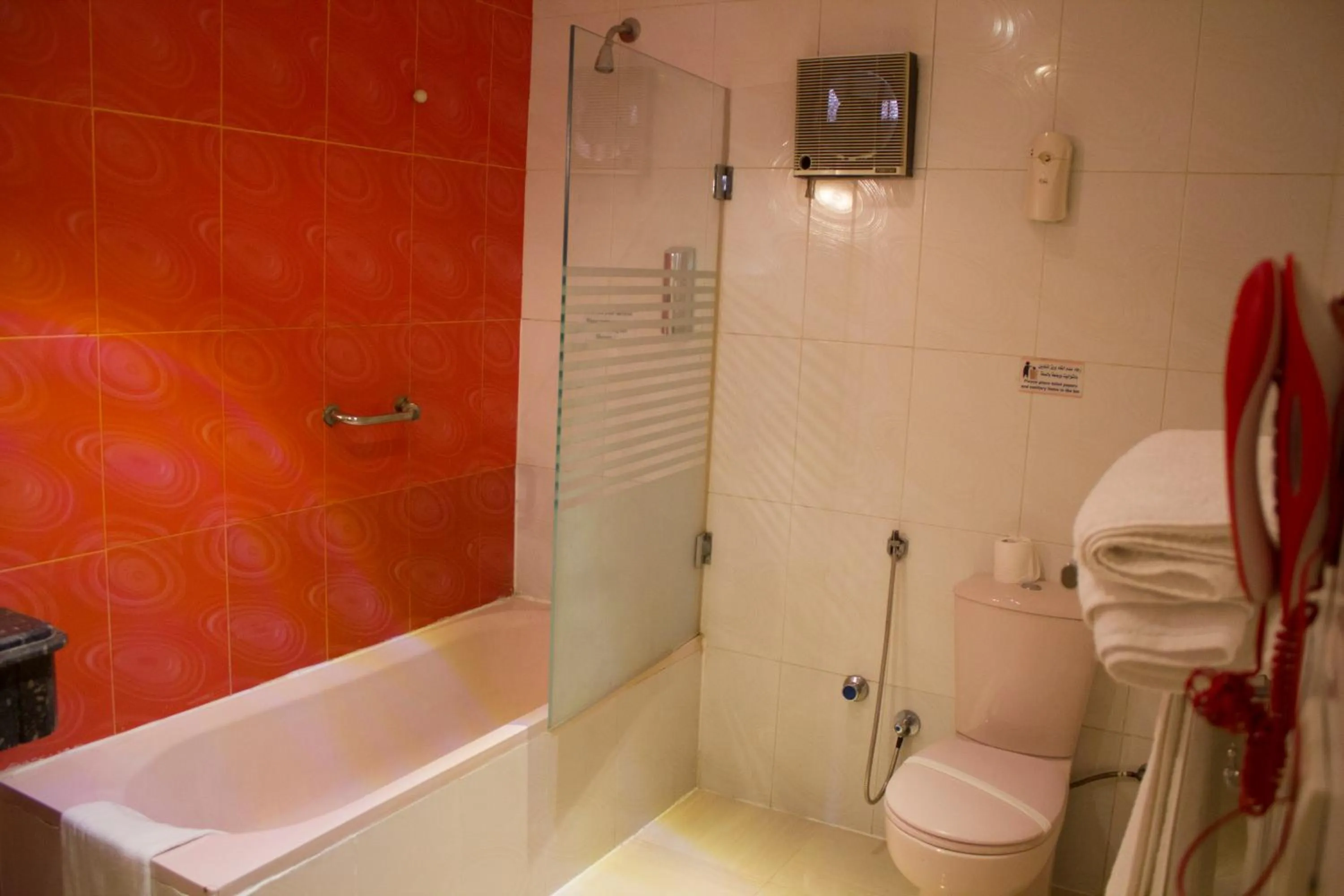 Toilet in Zayed Hotel