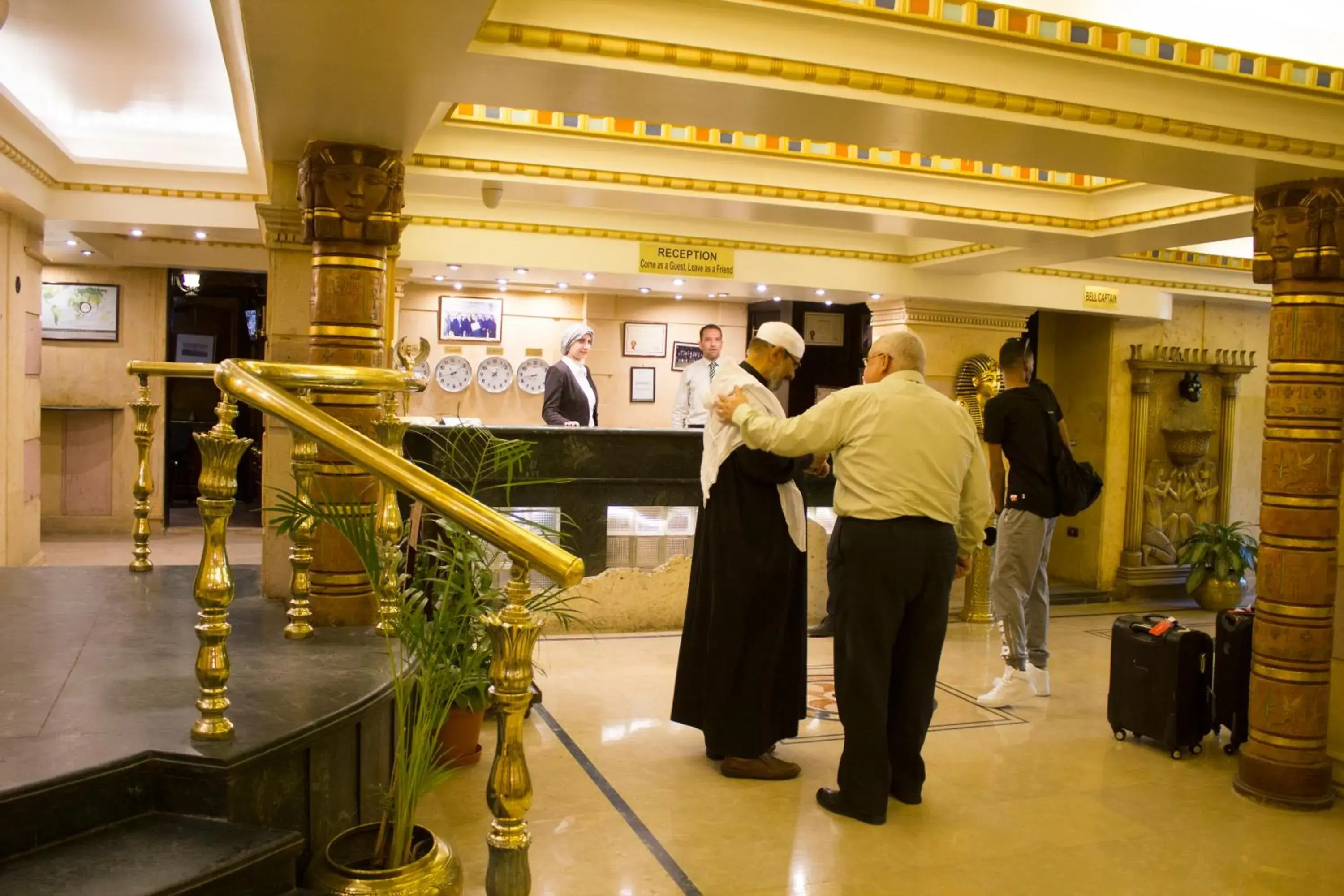 Lobby or reception in Zayed Hotel