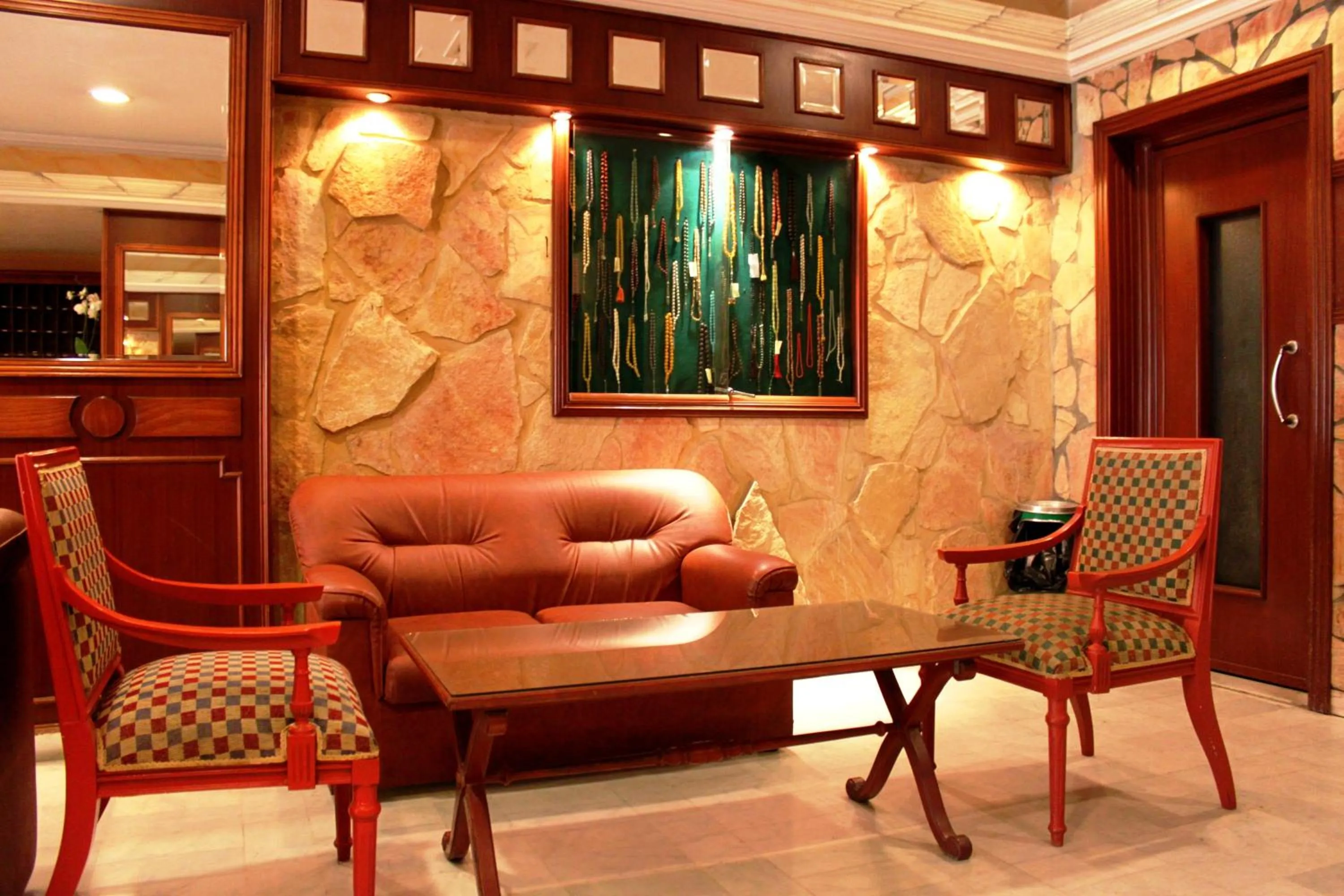 Lobby or reception in Le Marly Hotel