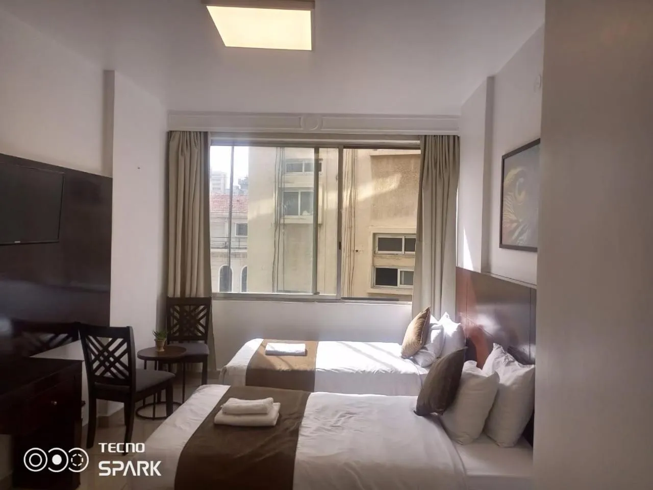 Bedroom, Bed in Le Marly Hotel