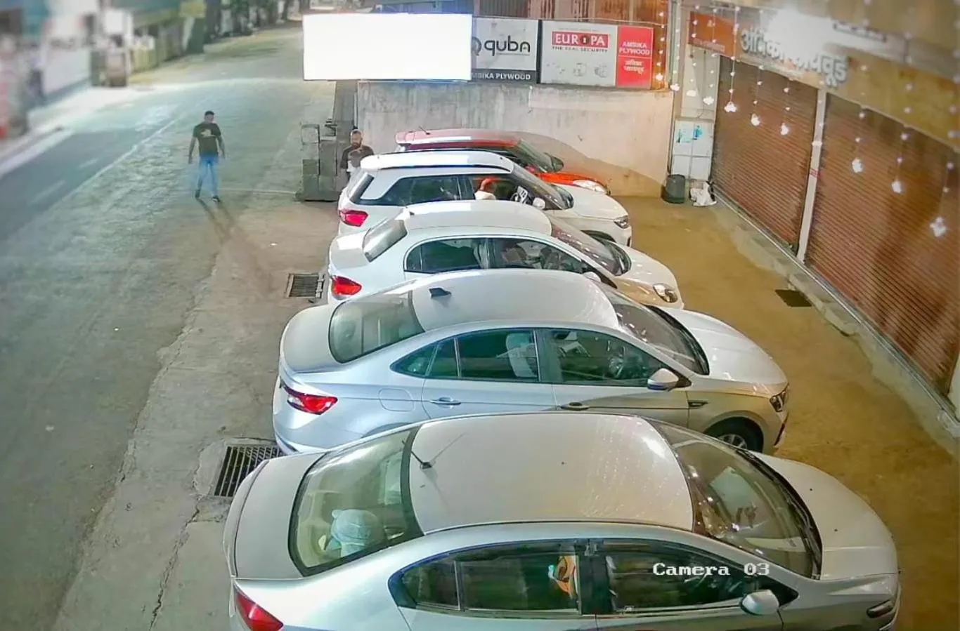 Parking in Hotel Ambika