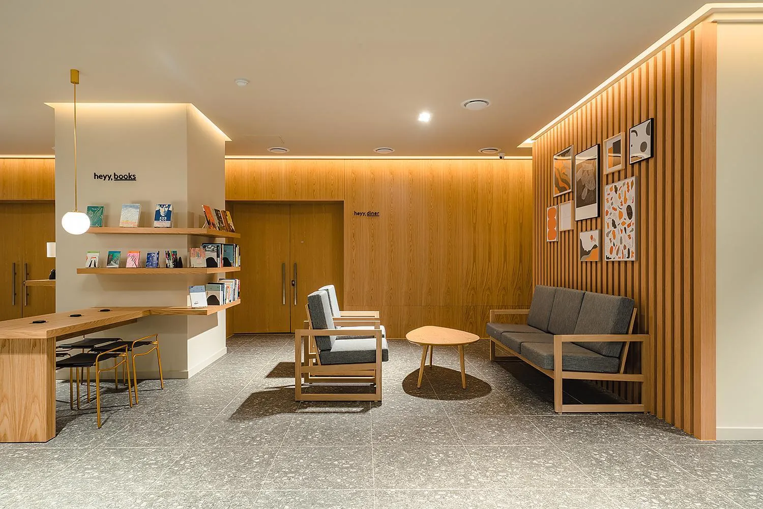 Lobby or reception in Heyy Seogwipo Hotel