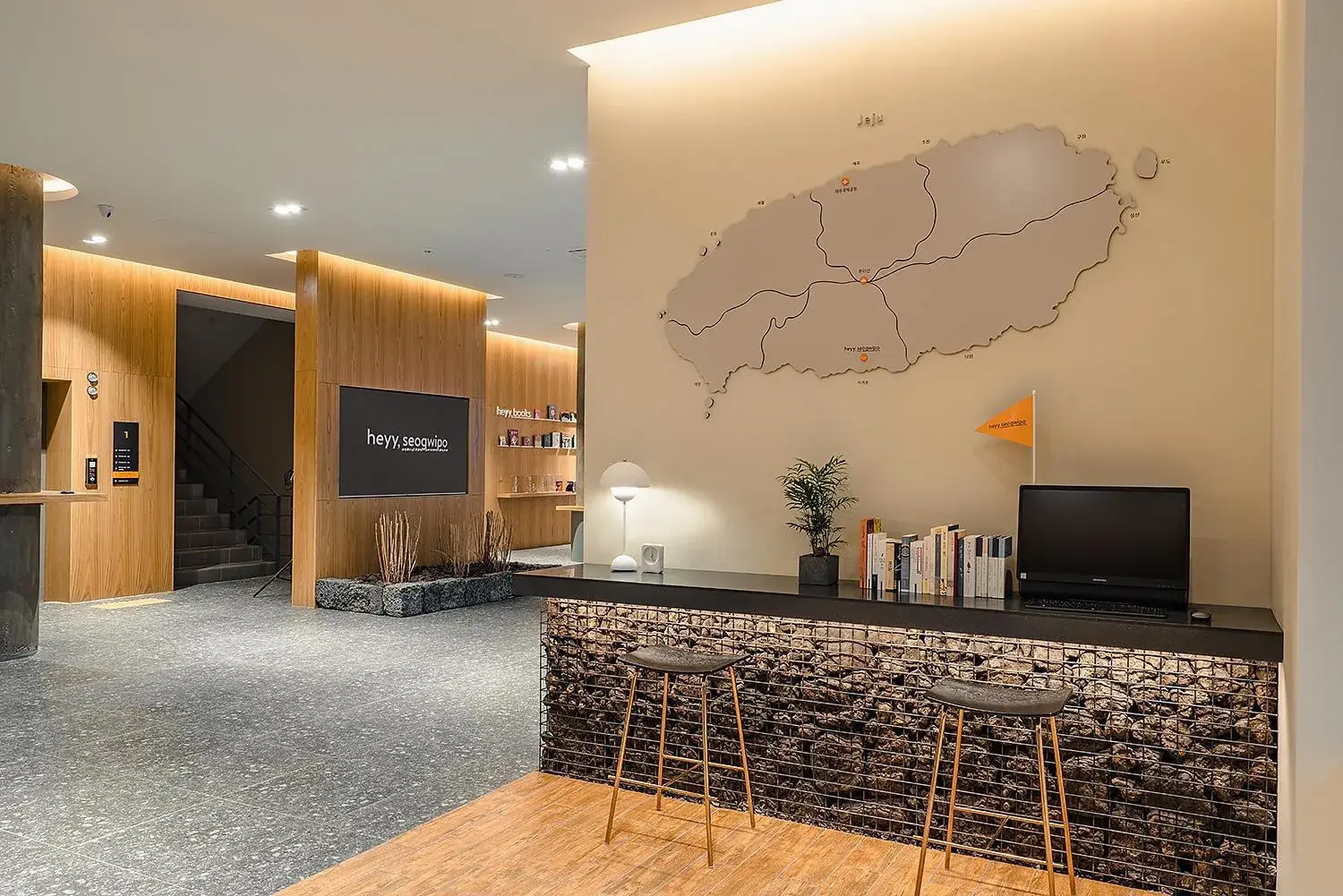 Lobby or reception in Heyy Seogwipo Hotel Lobby or reception in Heyy Seogwipo Hotel