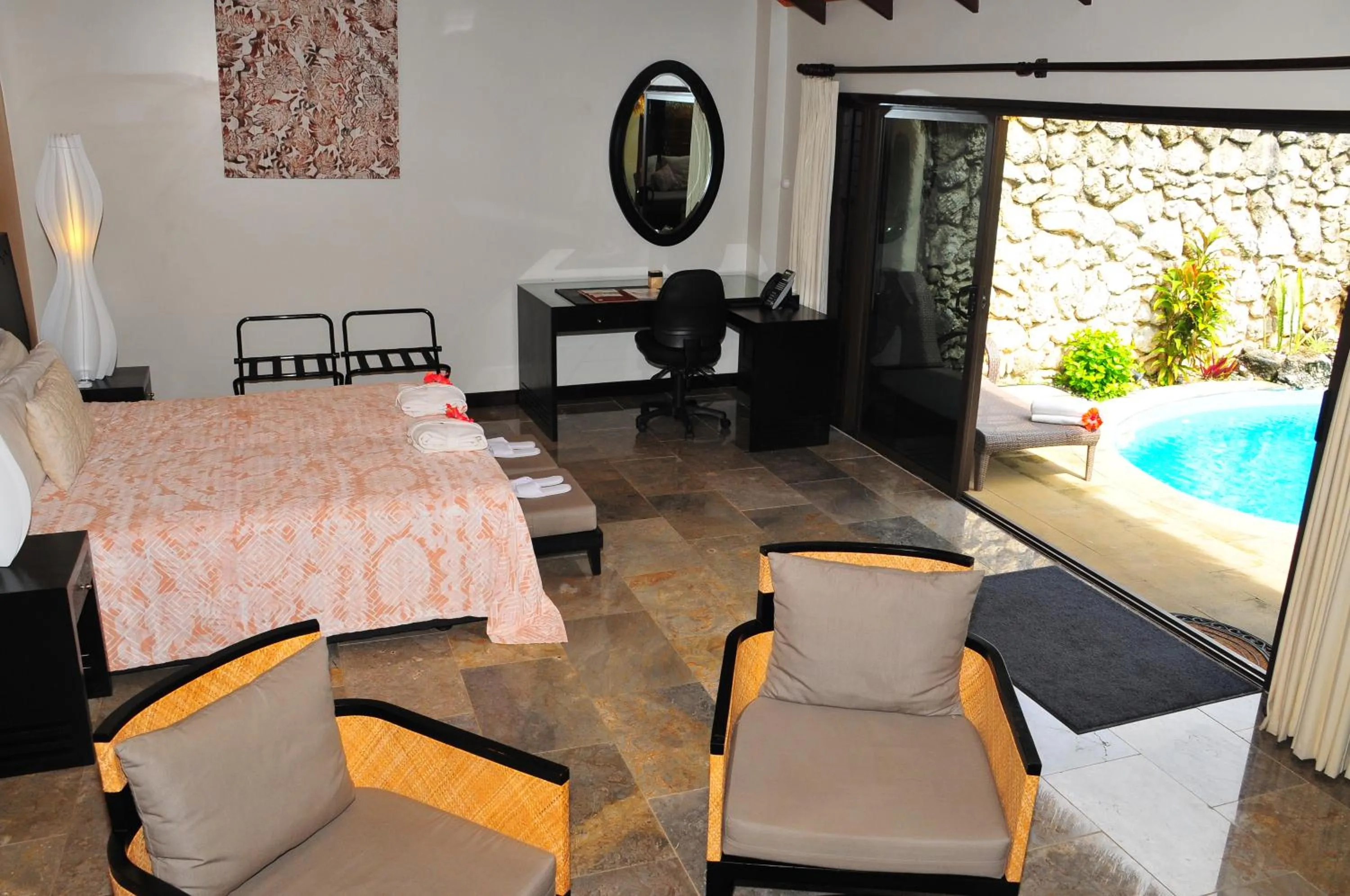 Photo of the whole room, Bed in Crown Beach Resort & Spa