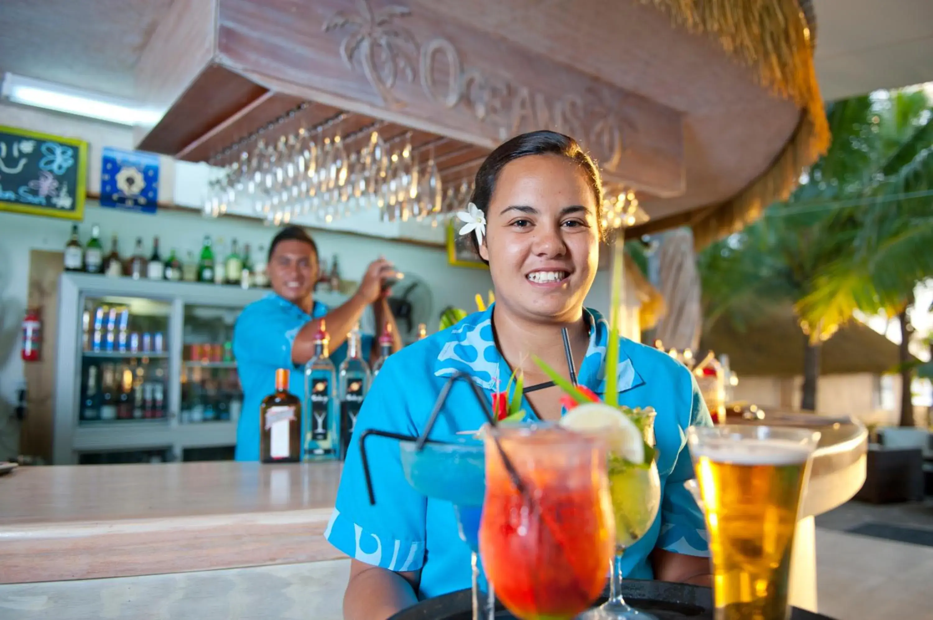 Lounge or bar in Crown Beach Resort & Spa Lounge or bar in Crown Beach Resort & Spa