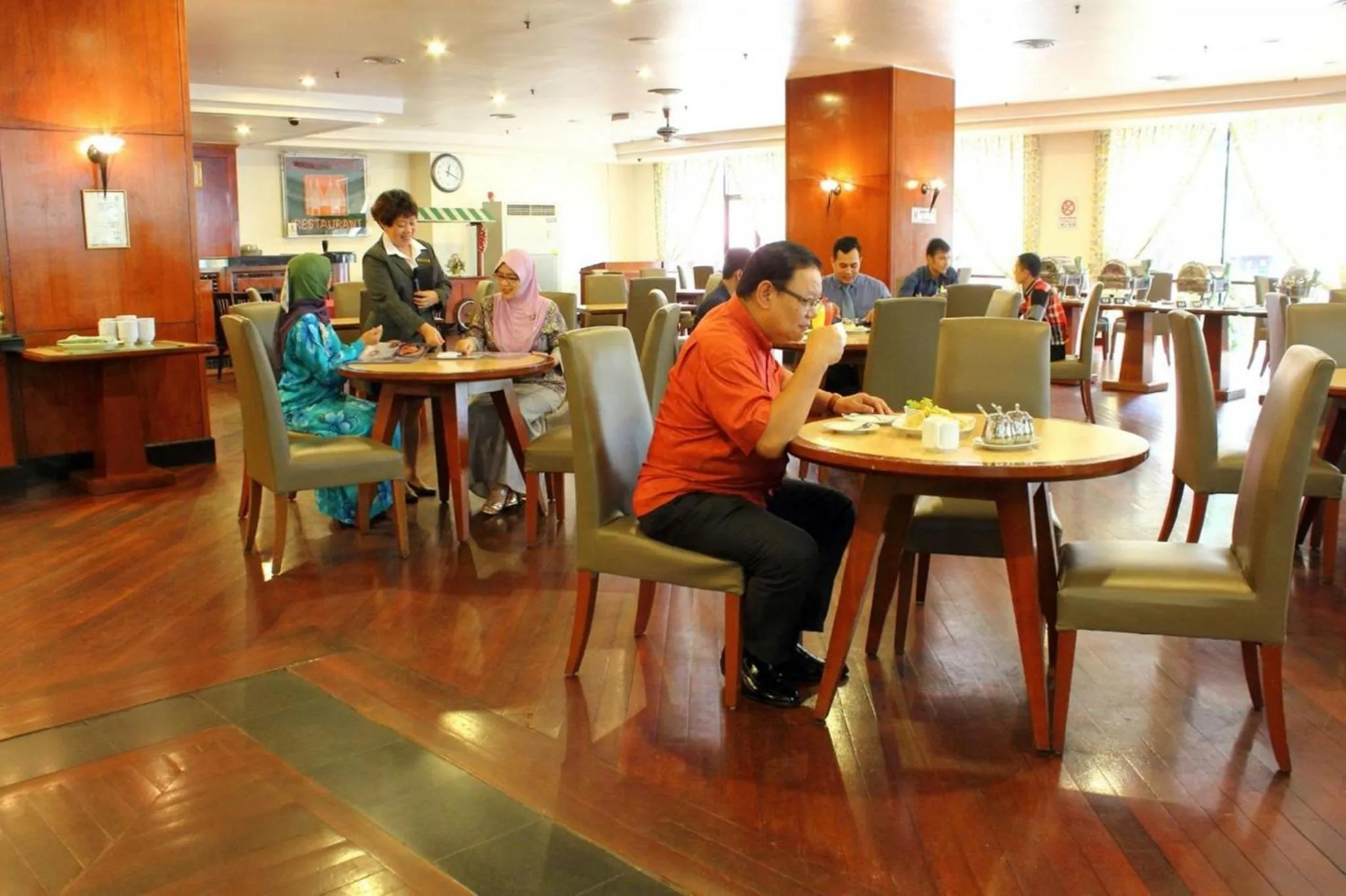 Continental breakfast in Good Hope Hotel