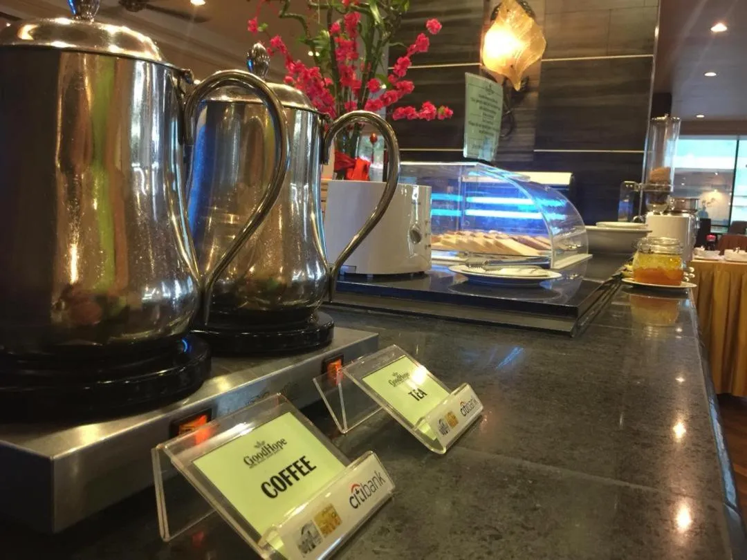 Food and drinks in Good Hope Hotel