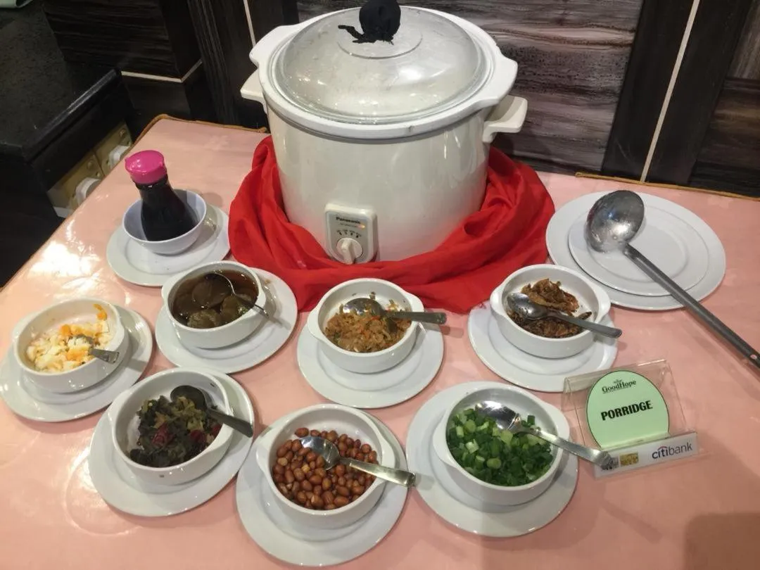 Food close-up in Good Hope Hotel