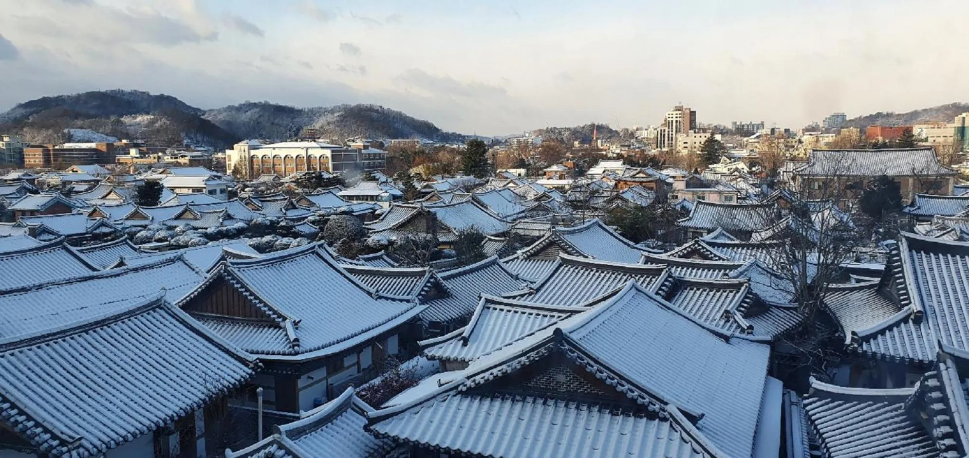 Winter in Lahan Hotel Jeonju