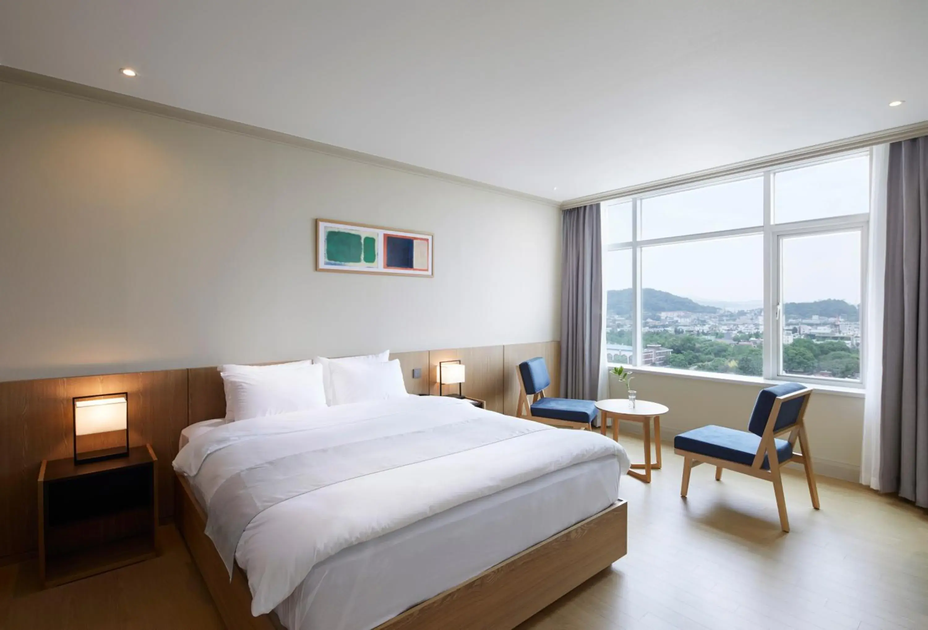 Bed in Lahan Hotel Jeonju Bed in Lahan Hotel Jeonju